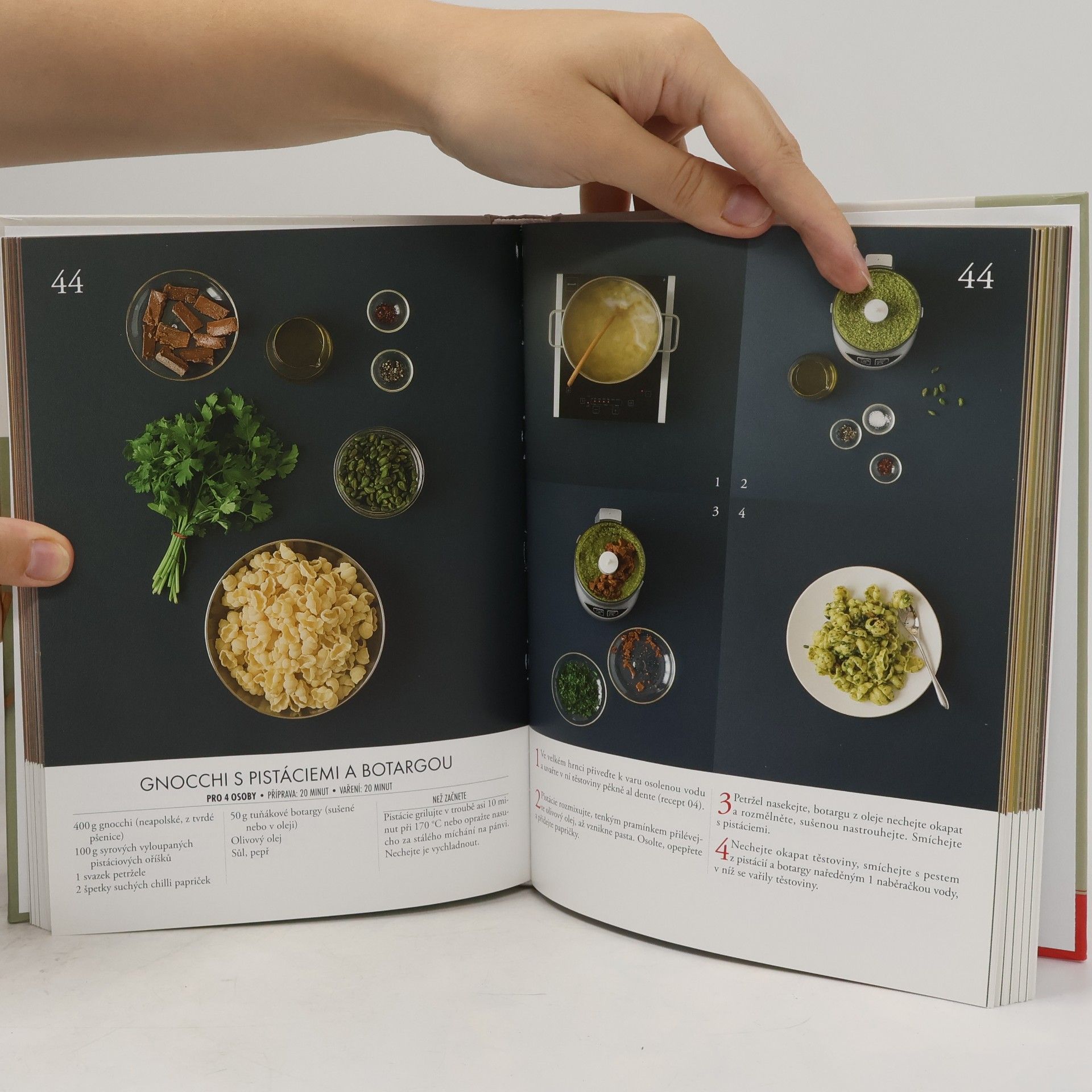 Laura Zavan Těstoviny: krok za krokem podle fotografií