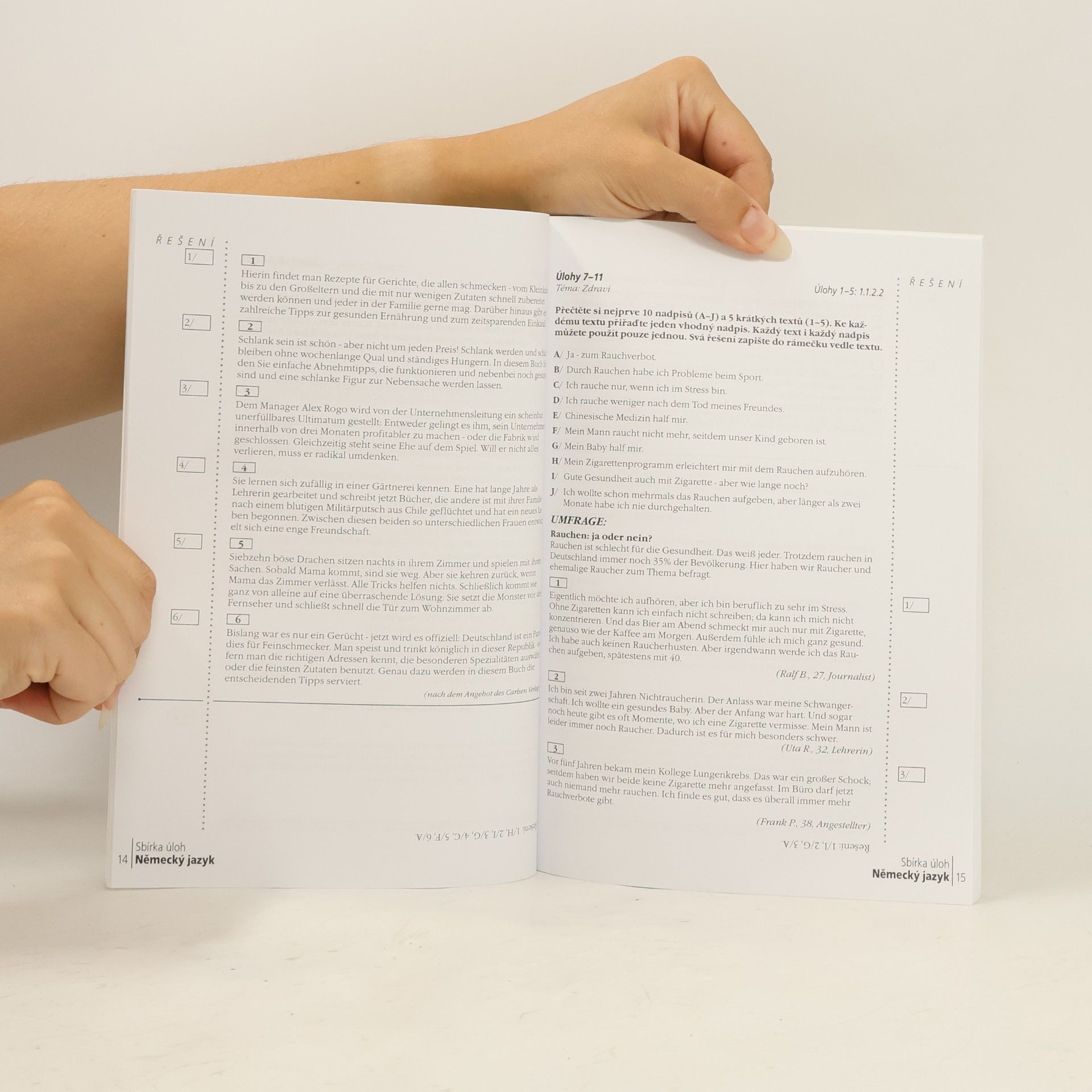 Auteurscollectief Německý jazyk. Sbírka úloh pro společnou část maturitní zkoušky