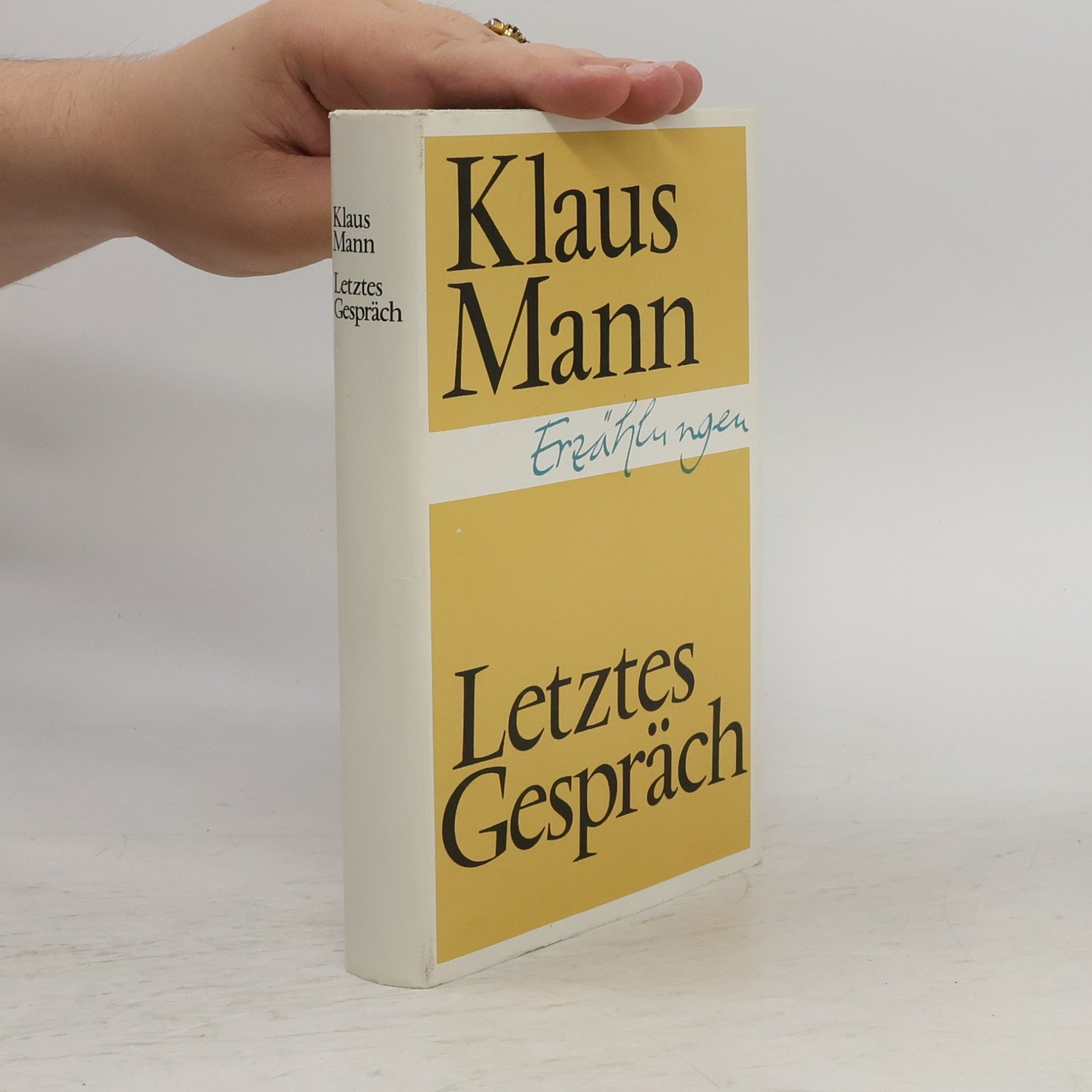 Klaus Mann Letztes Gespräch