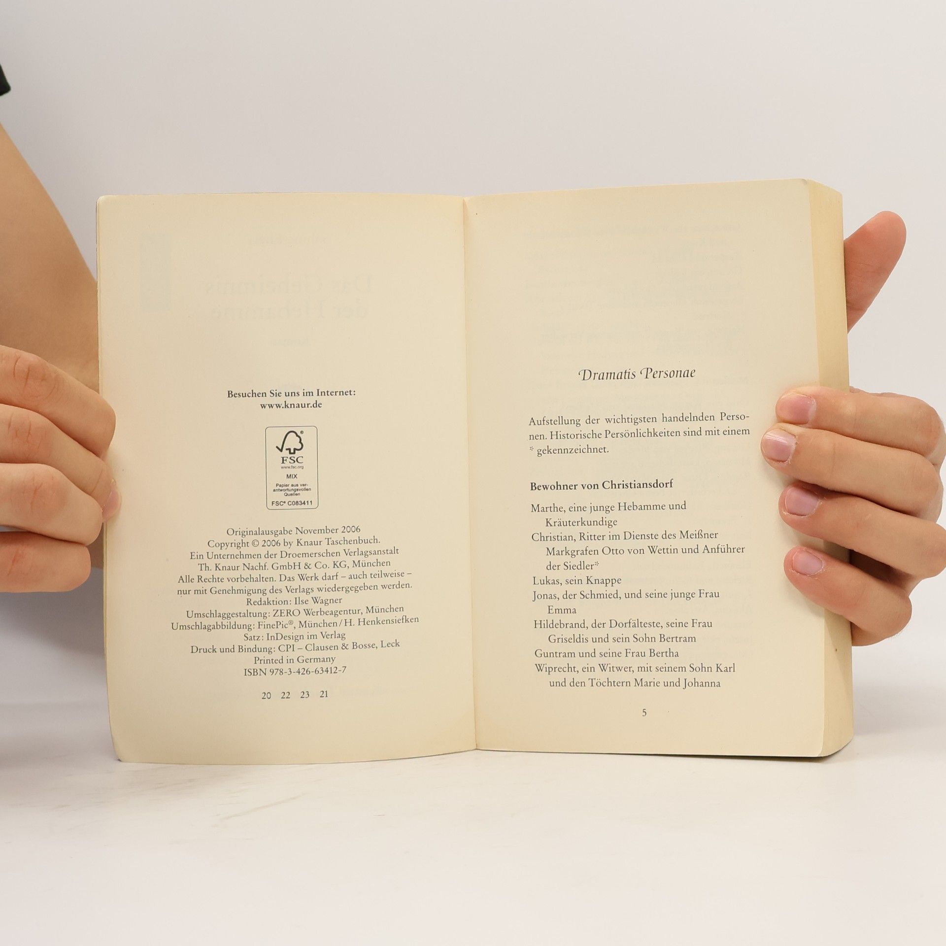 Sabine Ebertová Das Geheimnis der Hebamme