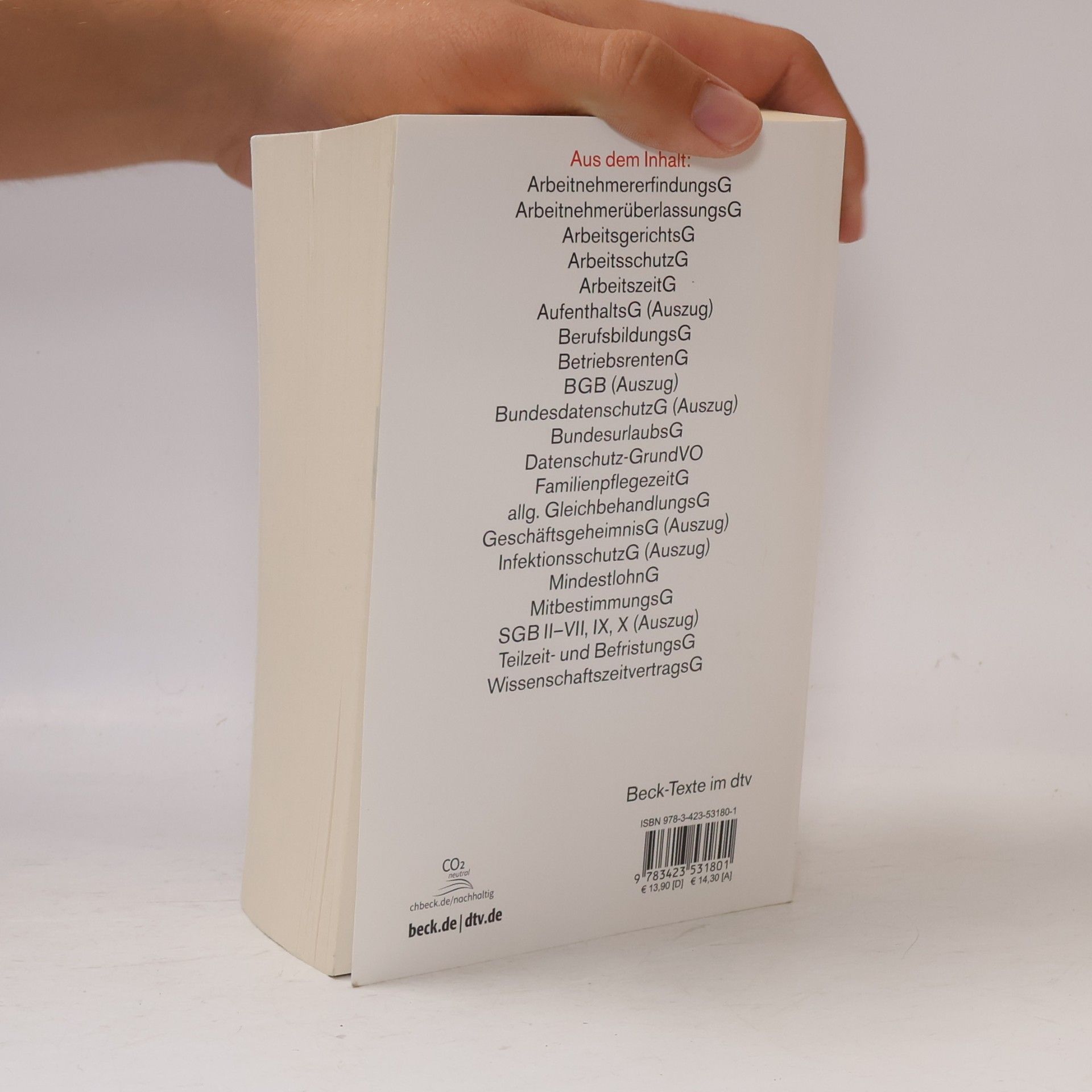 Autorenkollektiv Arbeitsgesetze