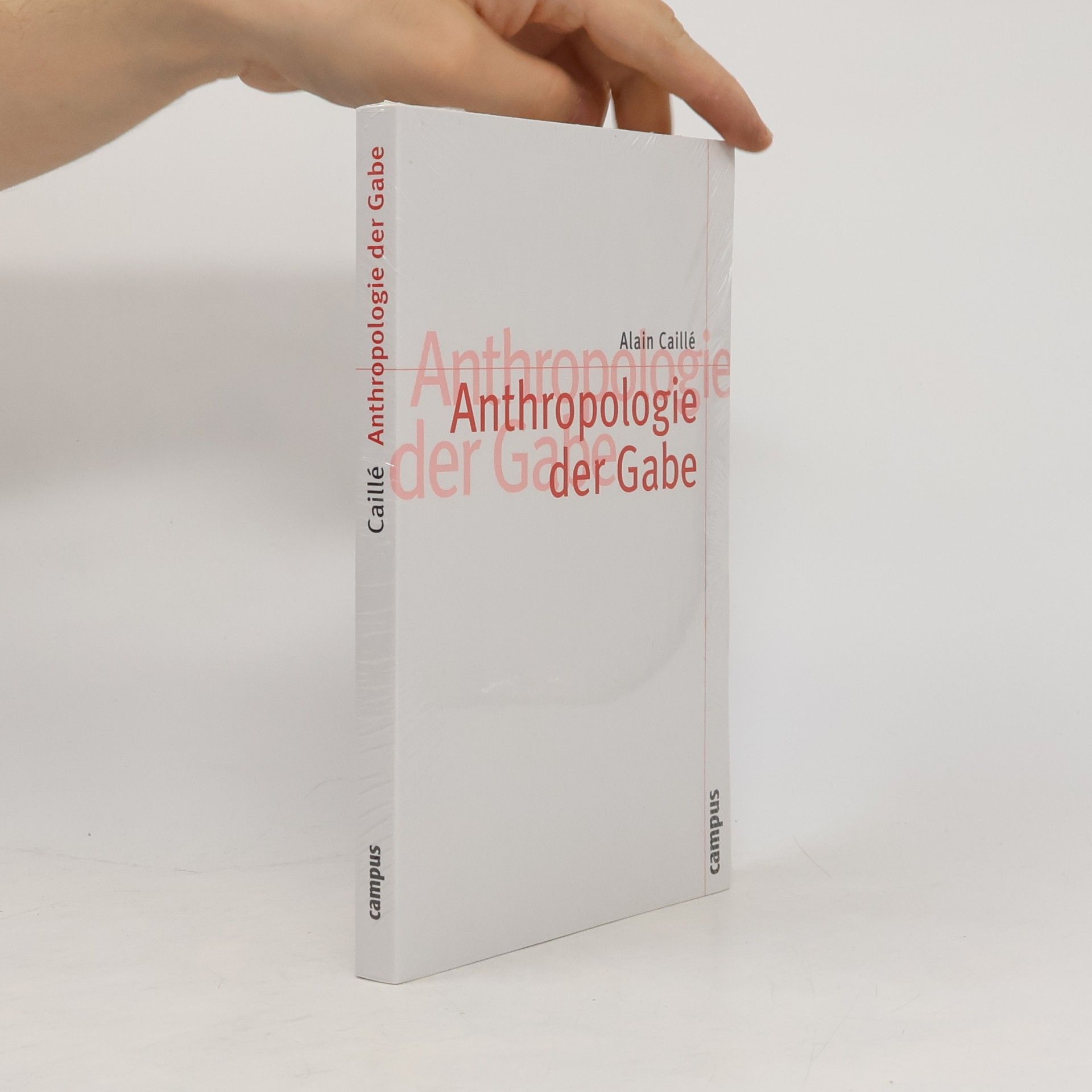 Alain Caillé Anthropologie der Gabe