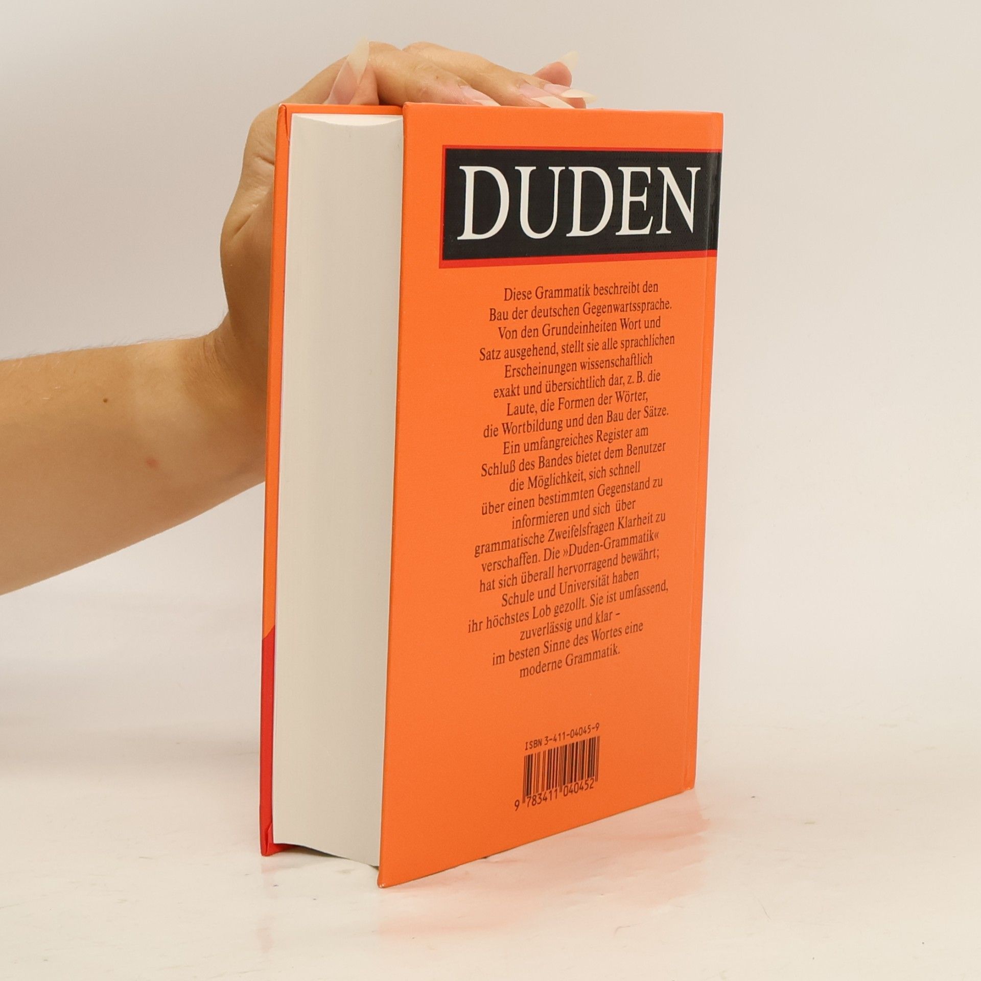 Peter Eisenberg Duden. Band 4, Grammatik der deutschen Gegenwartssprache