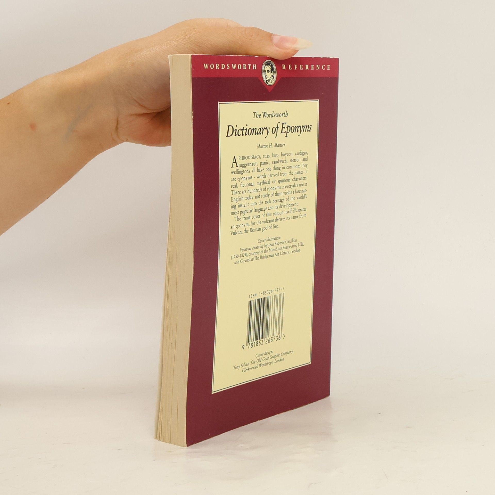 Martin Manser The Wordsworth dictionary of eponyms