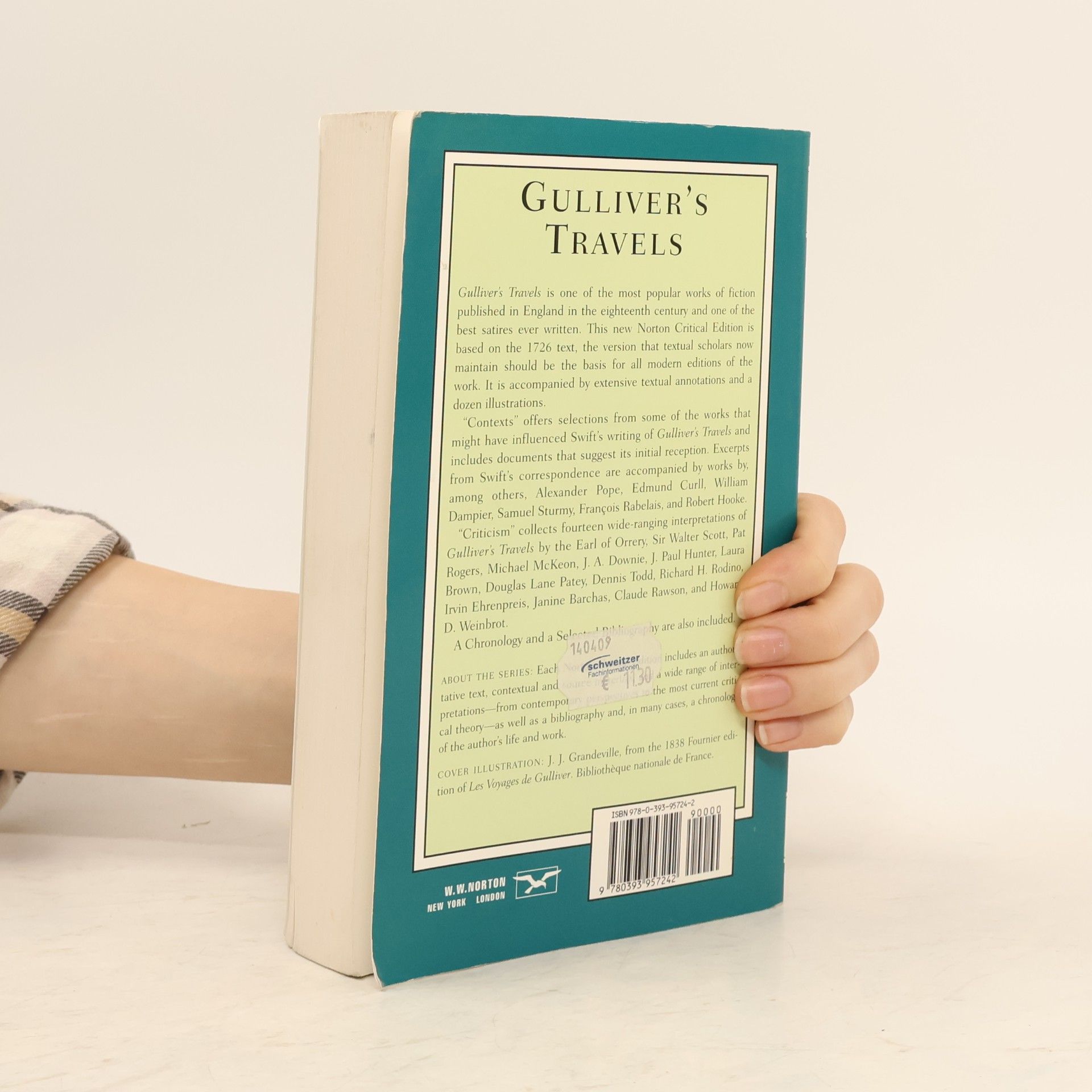 Jonathan Swift Norton Critical Editions: Gulliver's Travels