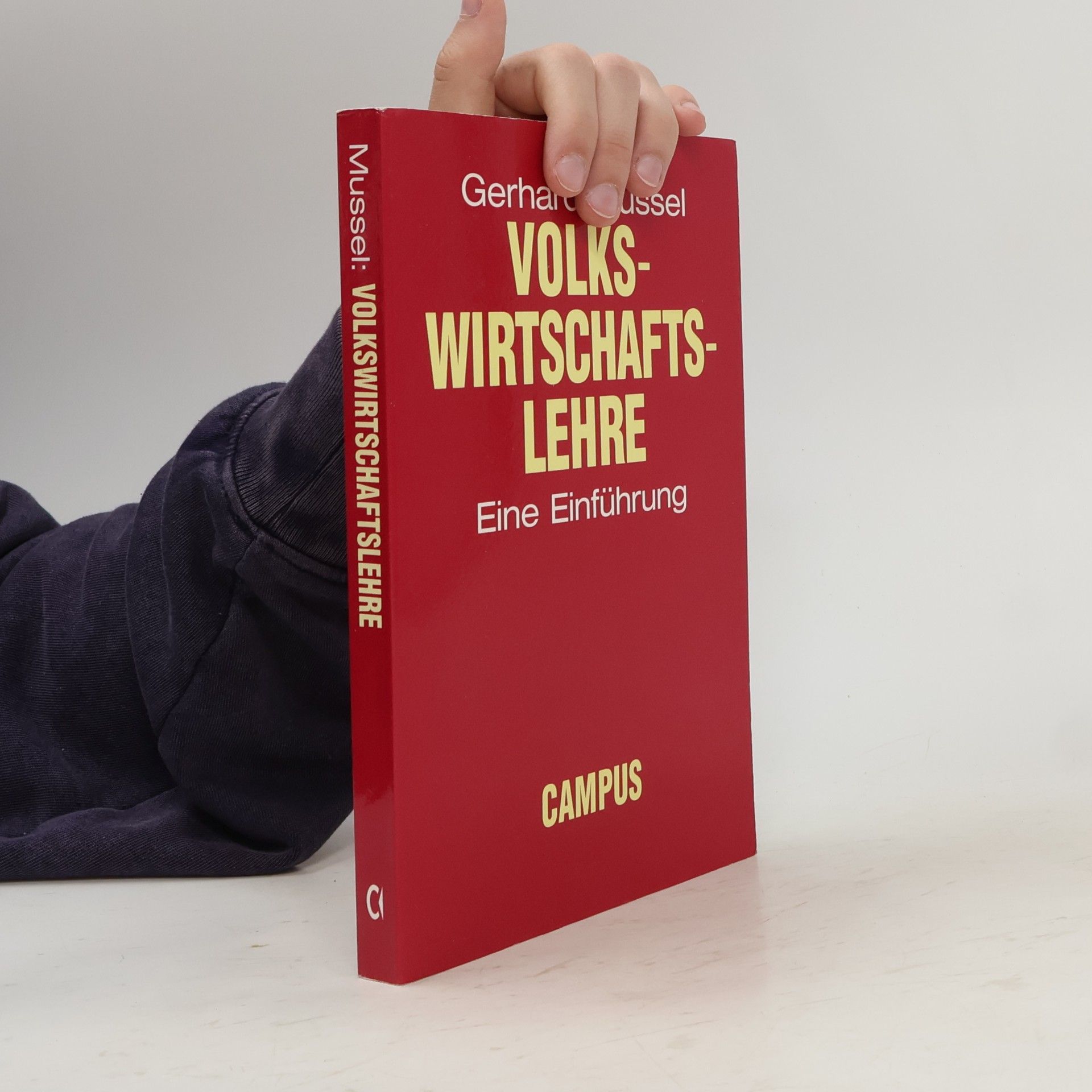 Gerhard Mussel Volkswirtschaftslehre