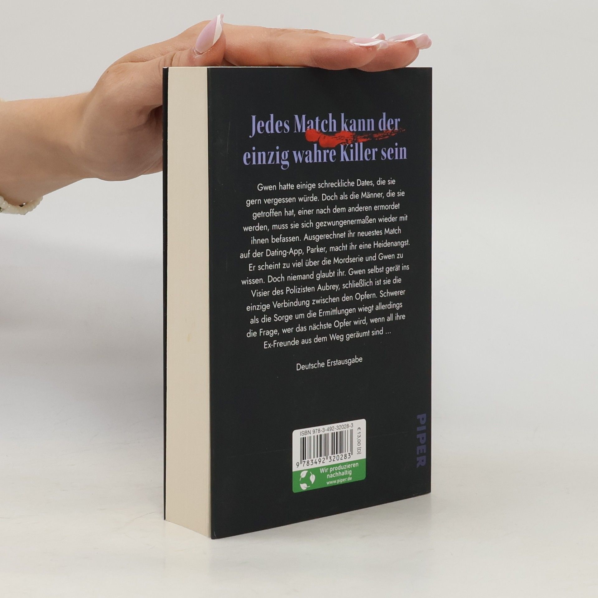 L.M. Chilton Don't Swipe Right. Thriller | Modern und rasant erzählte Serienmörder-Spannung