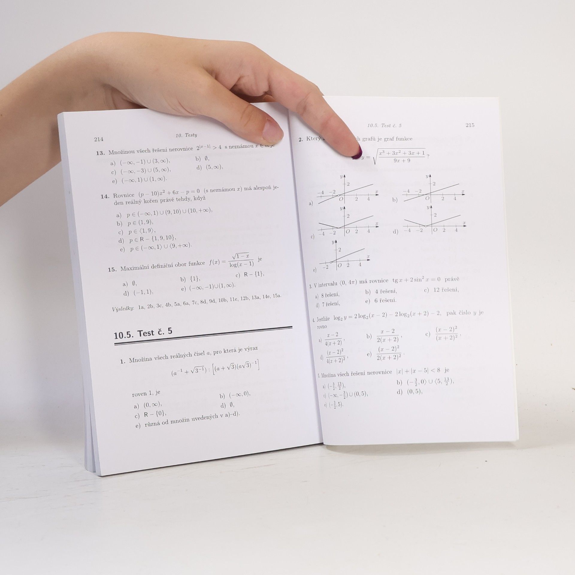 Vladimíra Hájková Matematika - Přijímací zkoušky na ČVUT
