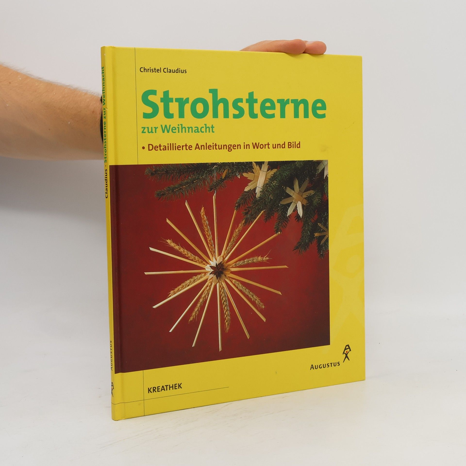 Strohsterne zur Weihnacht