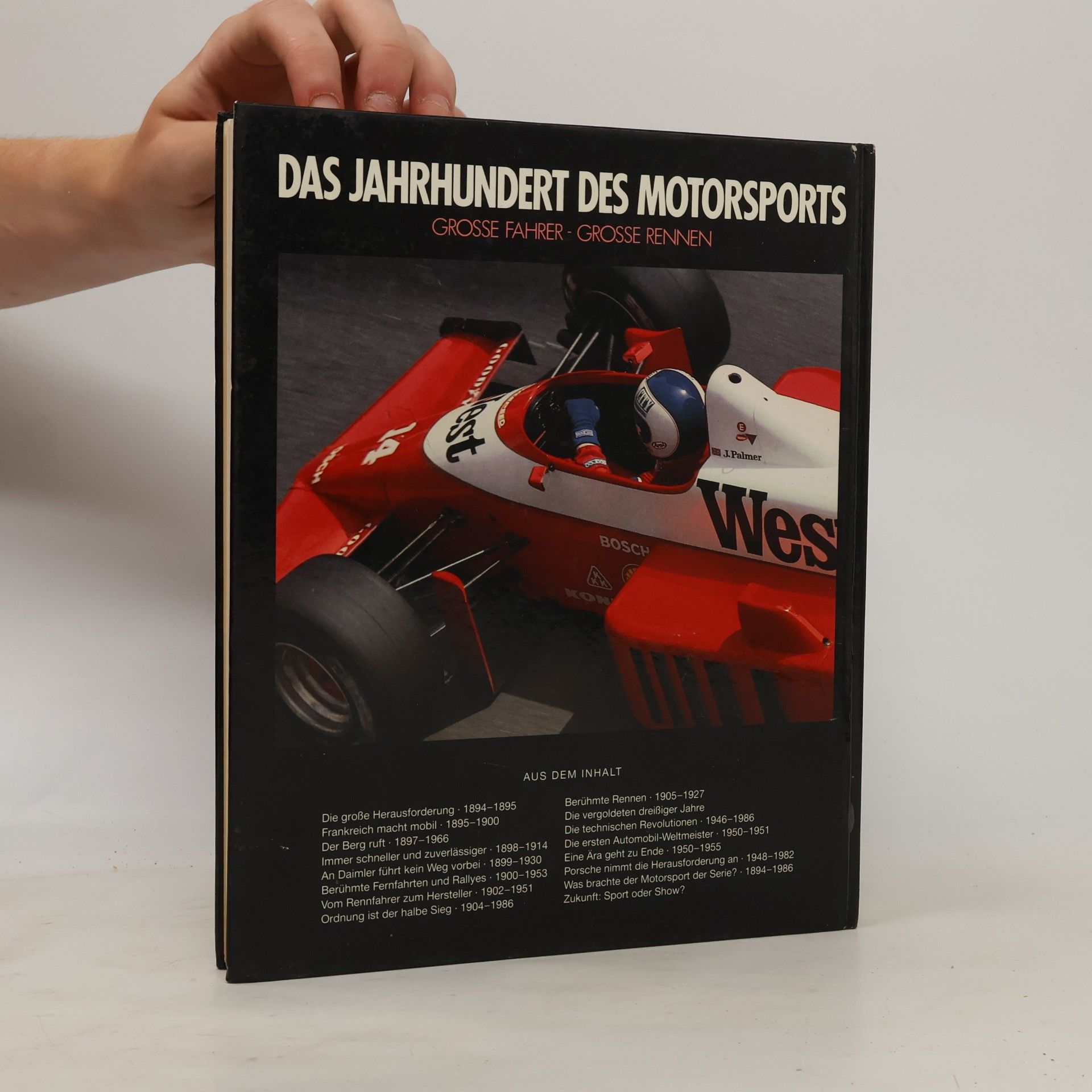 Lothar Boschen Das Jahrhundert des Motorsports