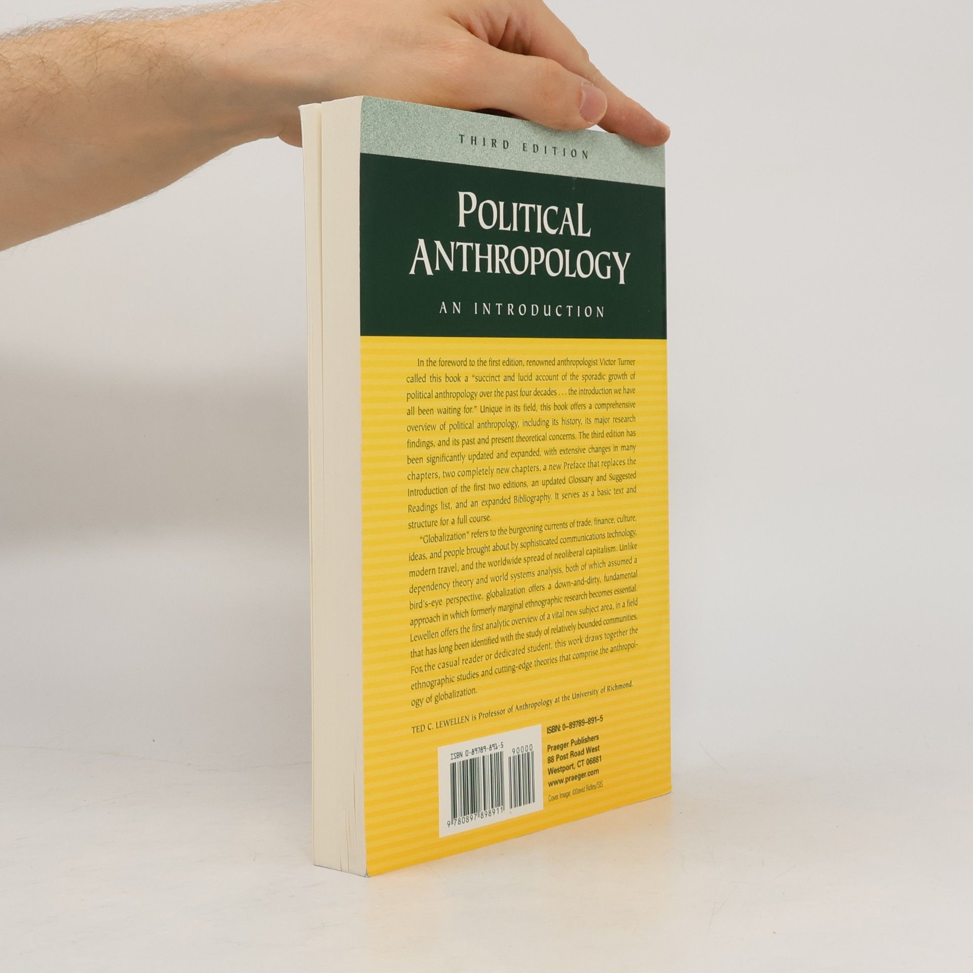 Ted C. Lewellen Political Anthropology
