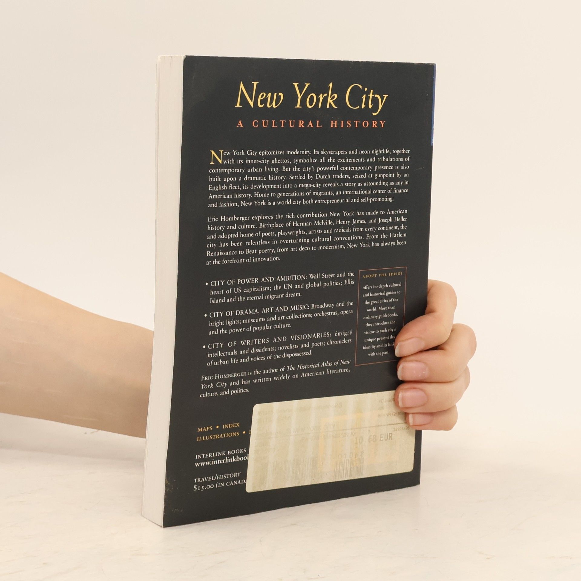 Eric Homberger New York City: A Cultural History