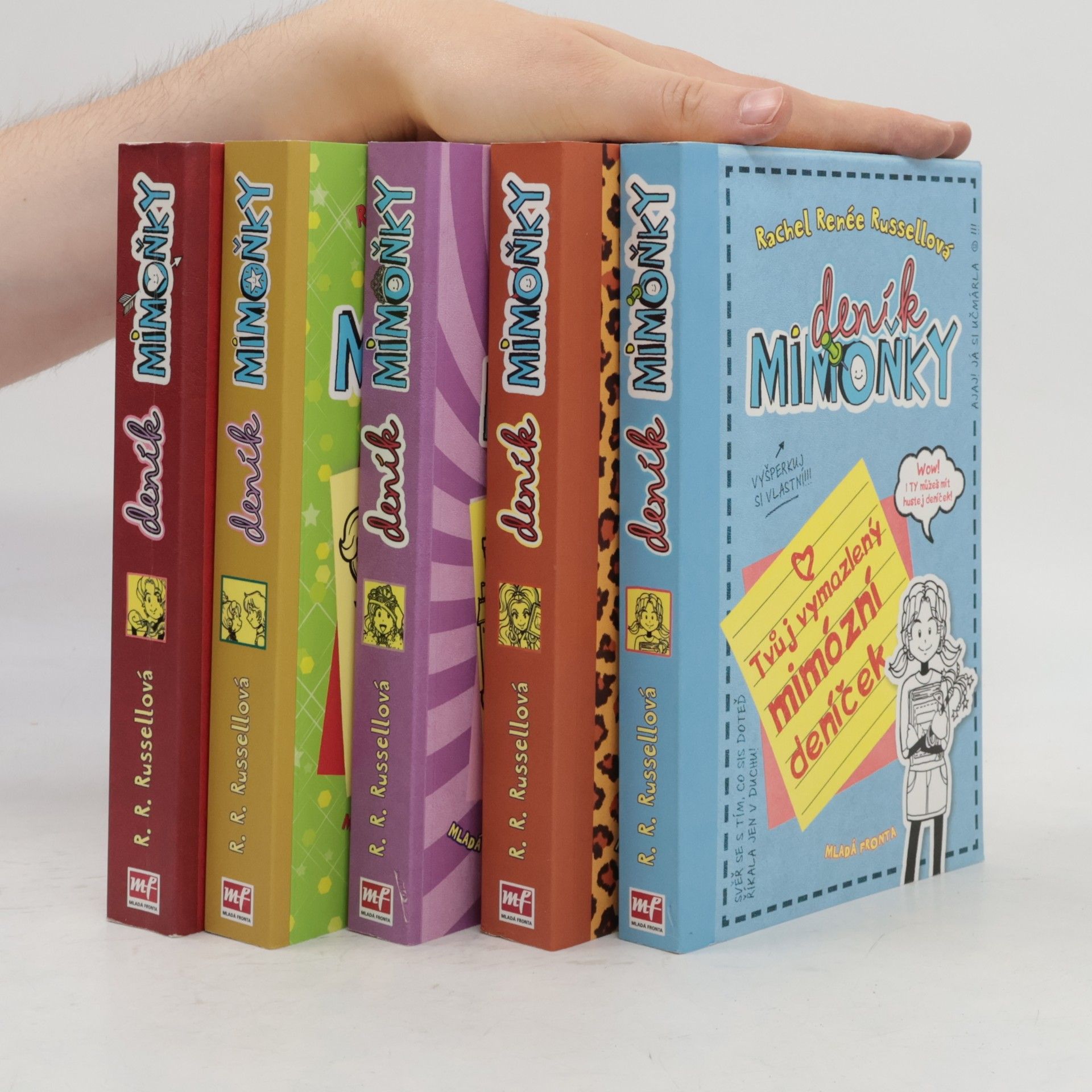 Rachel Renée Russellová Deník Mimoňky 6-9 + deníček (box)