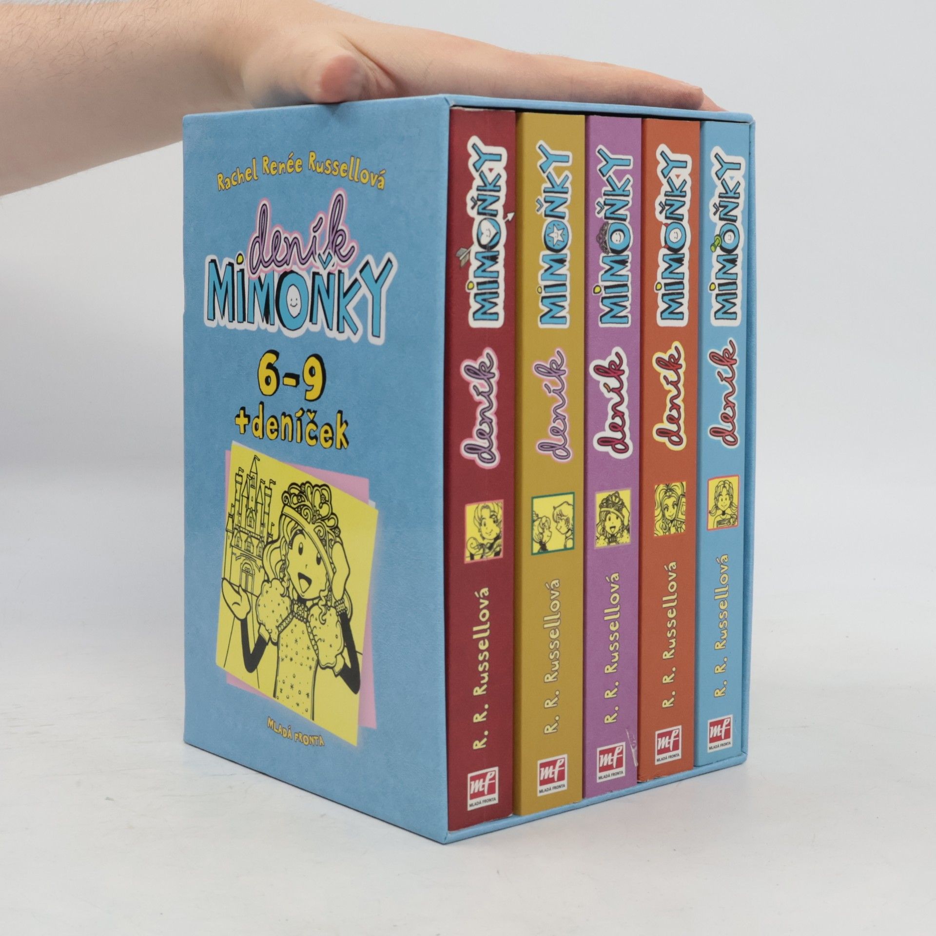 Rachel Renee Russell Deník Mimoňky 6-9 + deníček (box)