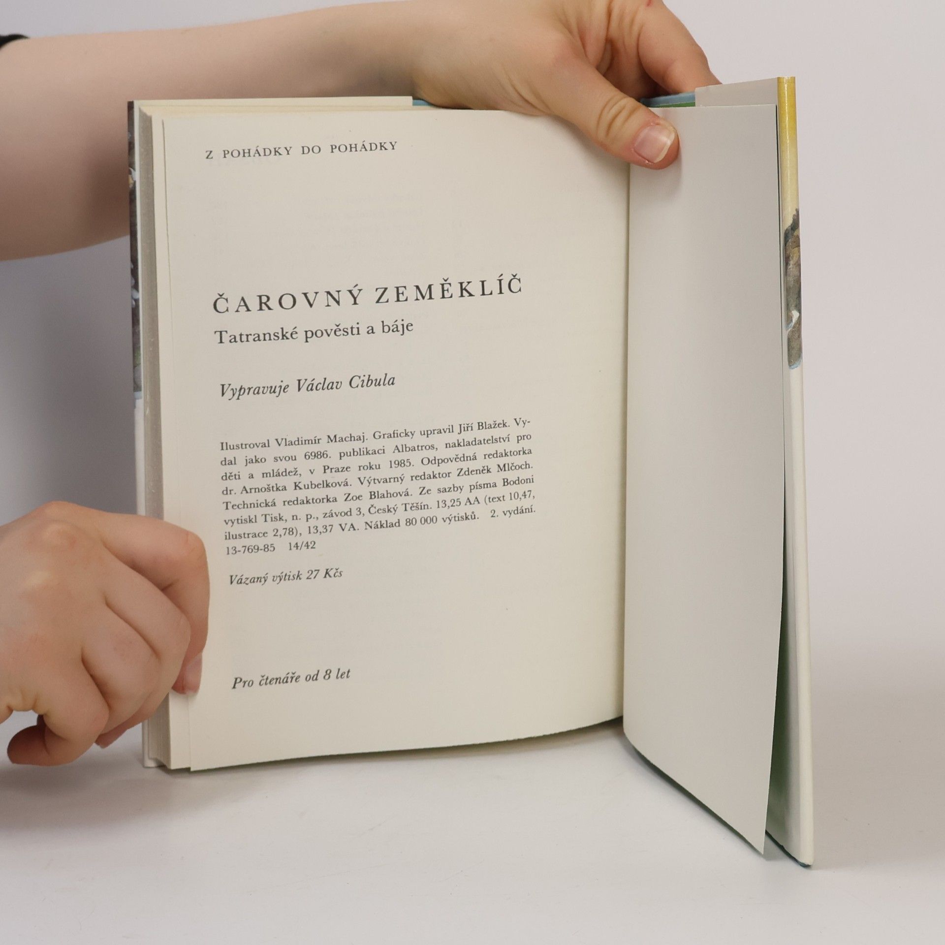 Václav Cibula Čarovný zeměklíč