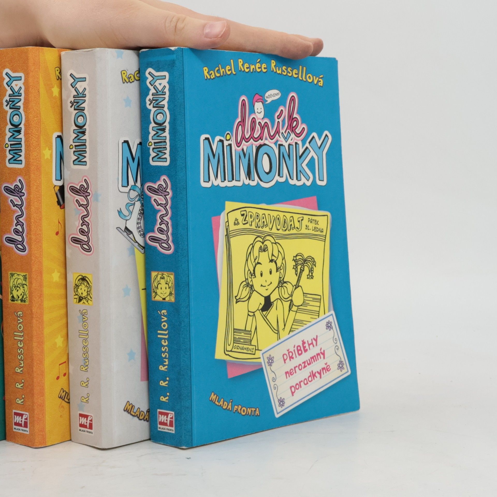 Rachel Renée Russellová Deník mimoňky 1-5 (box)