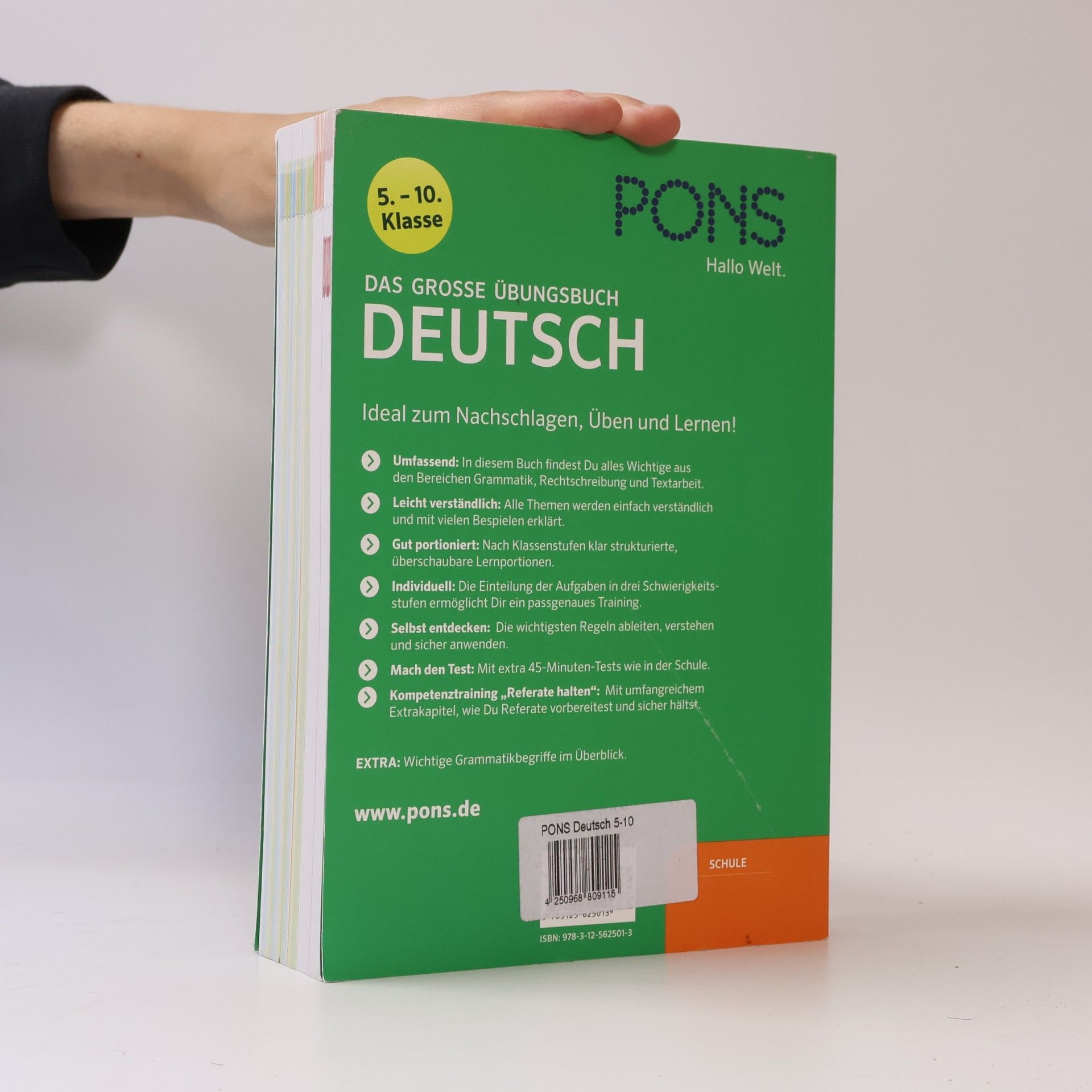 Autorenkollektiv Das große Übungsbuch Deutsch 5. - 10. Klasse