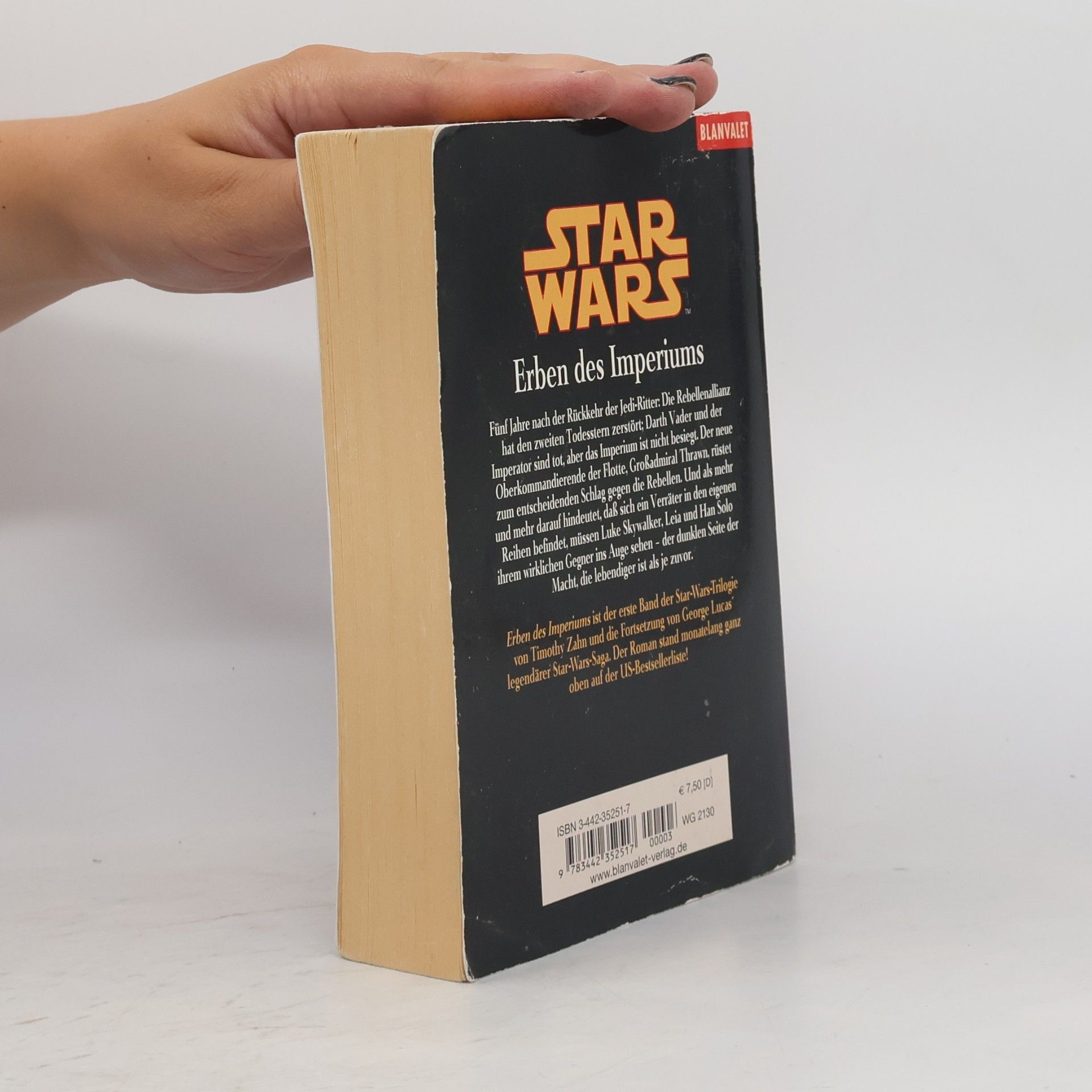 Timothy Zahn Star Wars. Erben des Imperiums