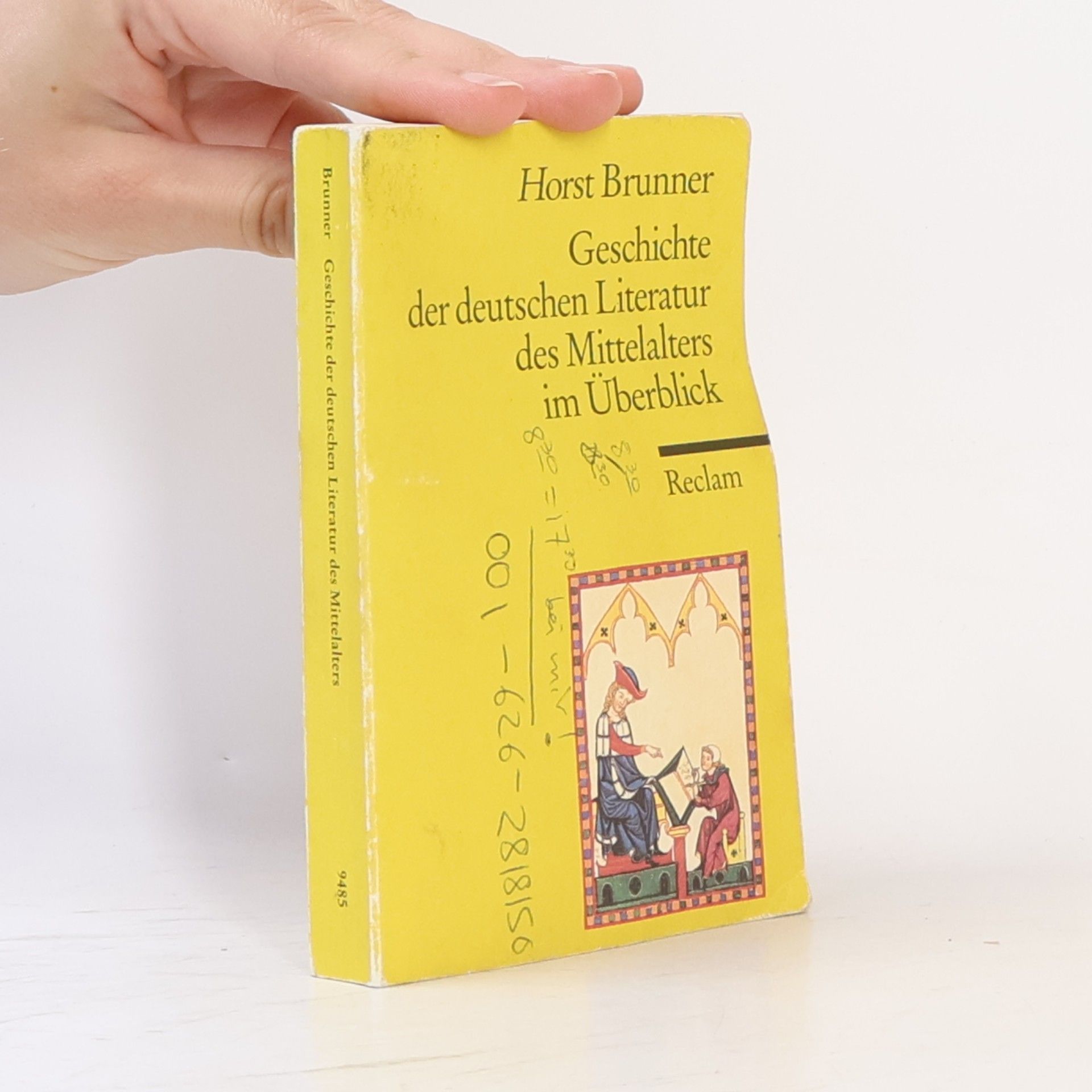 Horst Brunner Geschichte der deutschen Literatur des Mittelalters im Überblick
