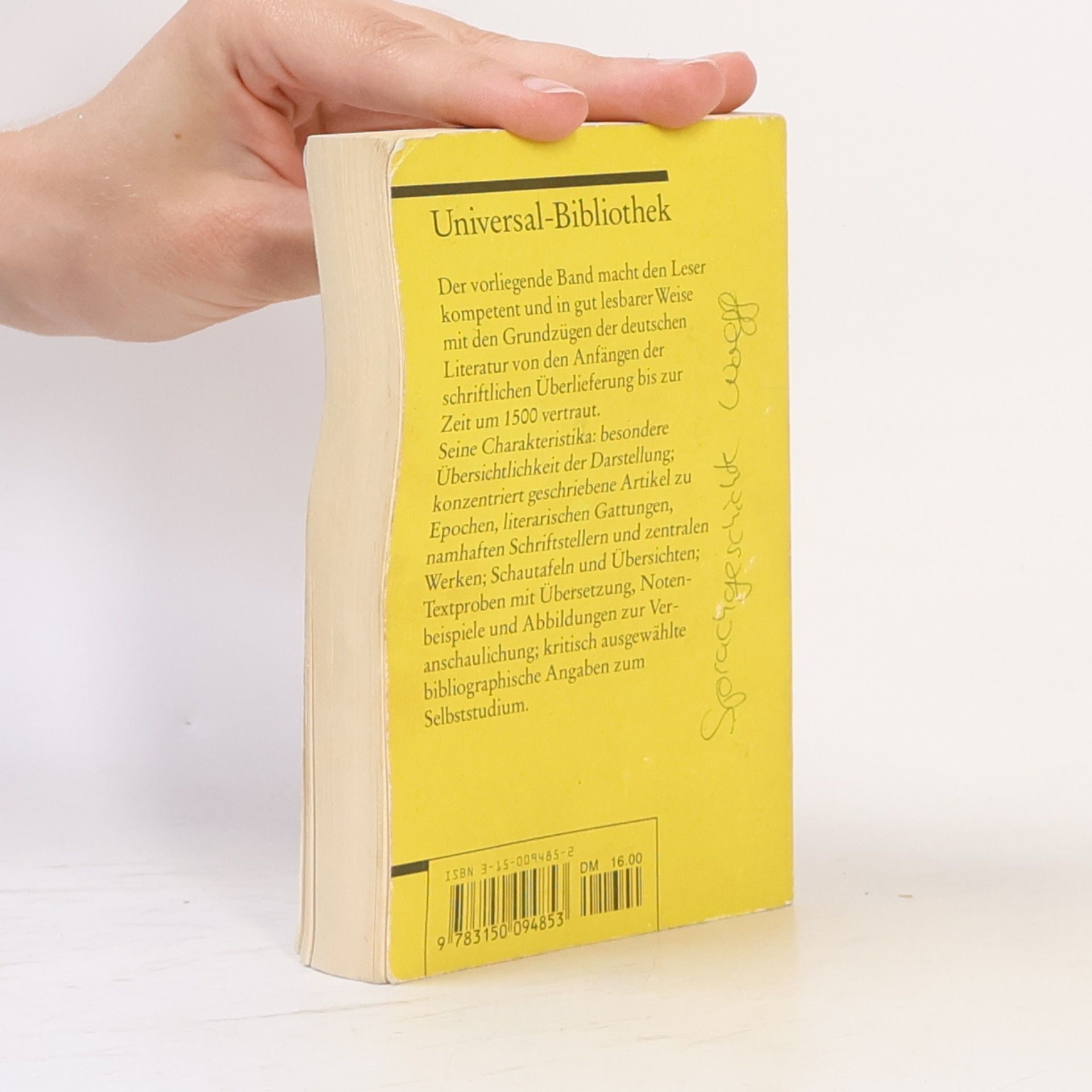 Horst Brunner Geschichte der deutschen Literatur des Mittelalters im Überblick