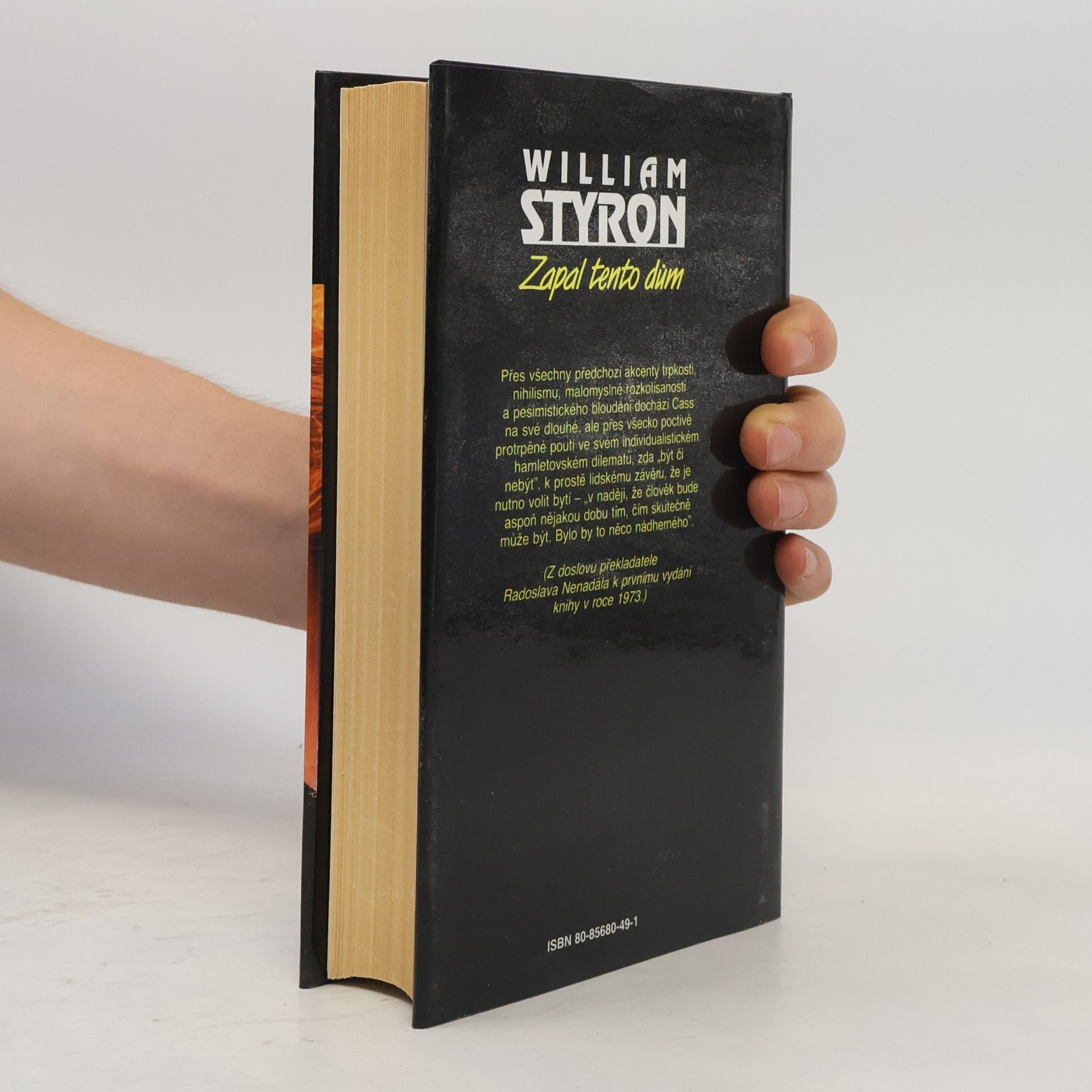William Styron Zapal tento dům