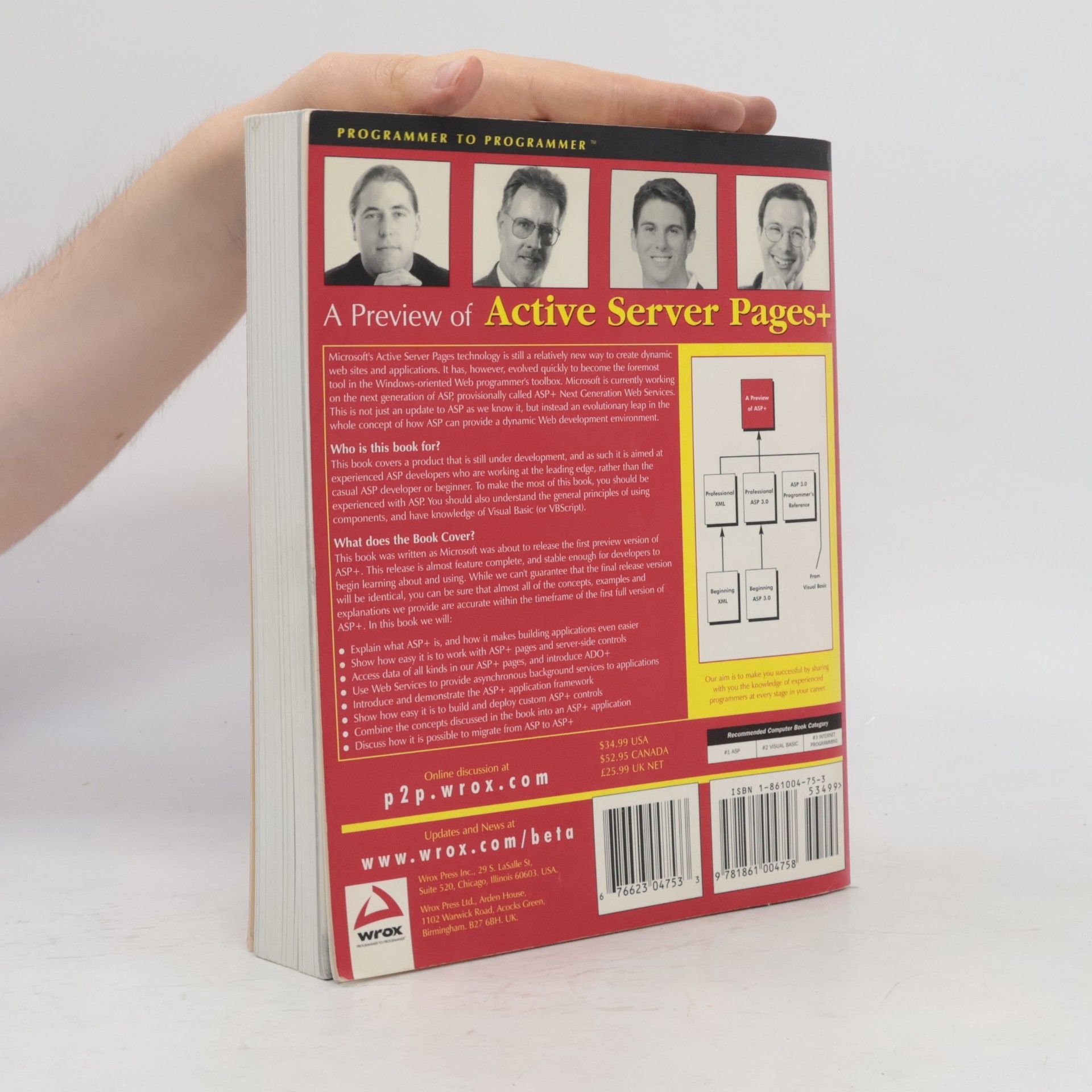Richard Anderson Programmer to Programmer: A Preview of Active Server Pages+