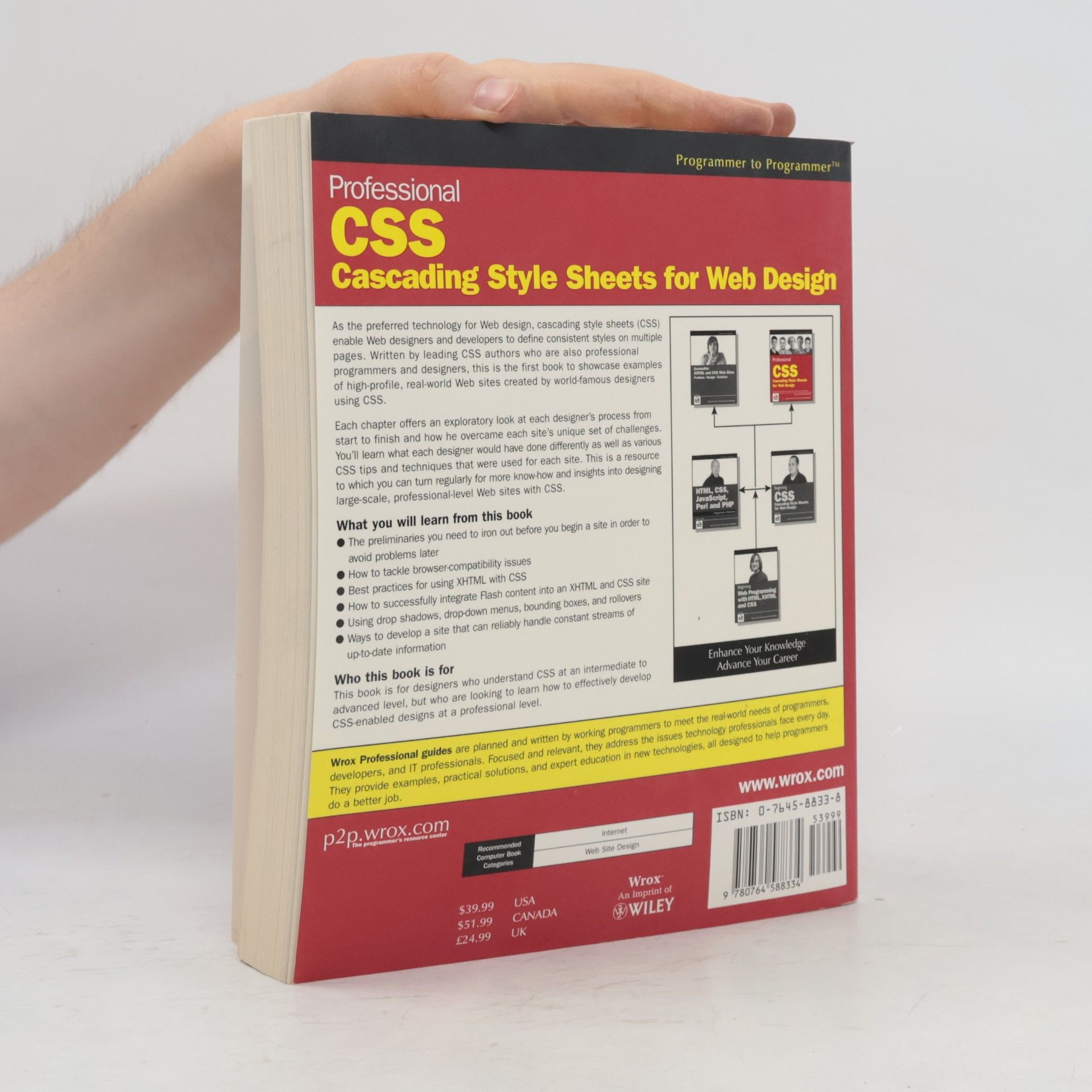 Christopher Schmitt Programmer to Programmer™: Professional CSS