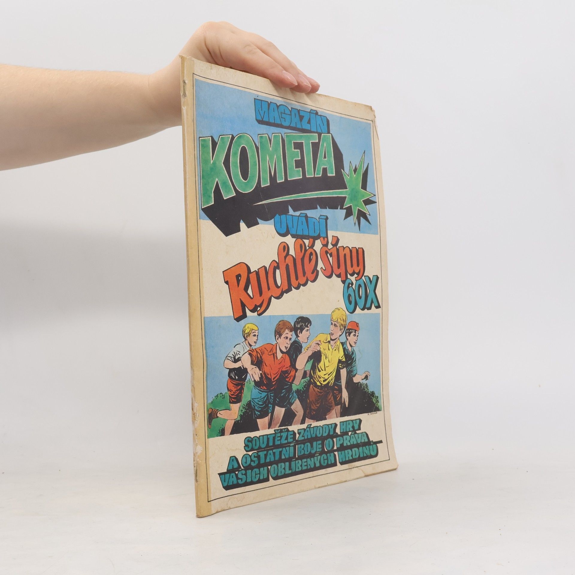 Jaroslav Foglar Magazín Kometa uvádí Rychle šípy 60x
