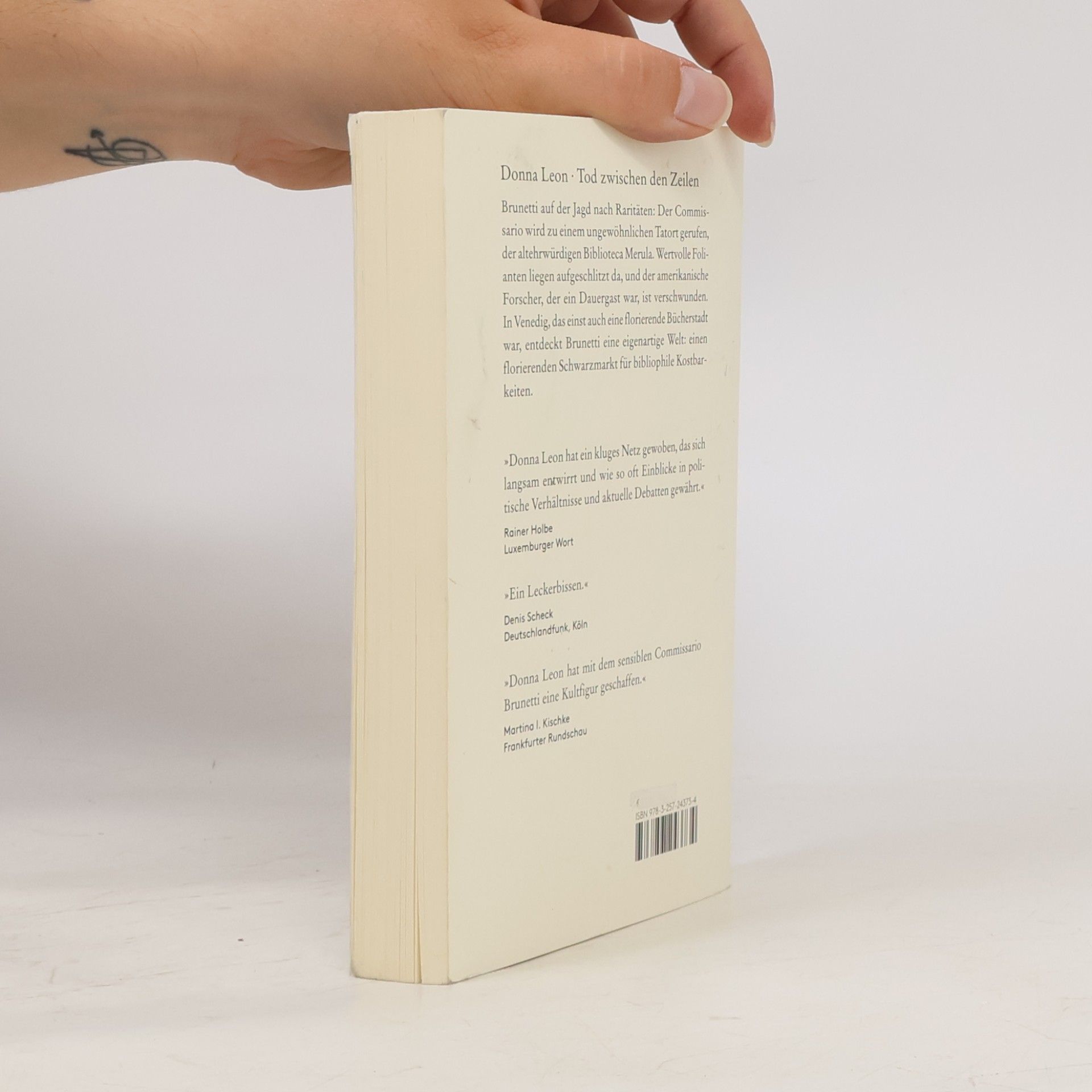 Donna Leon Tod zwischen den Zeilen