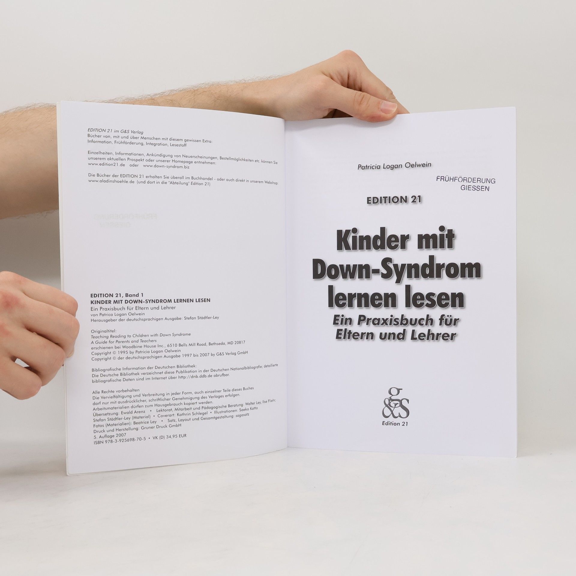 Patricia Logan Oelwein Kinder mit Down-Syndrom lernen lesen