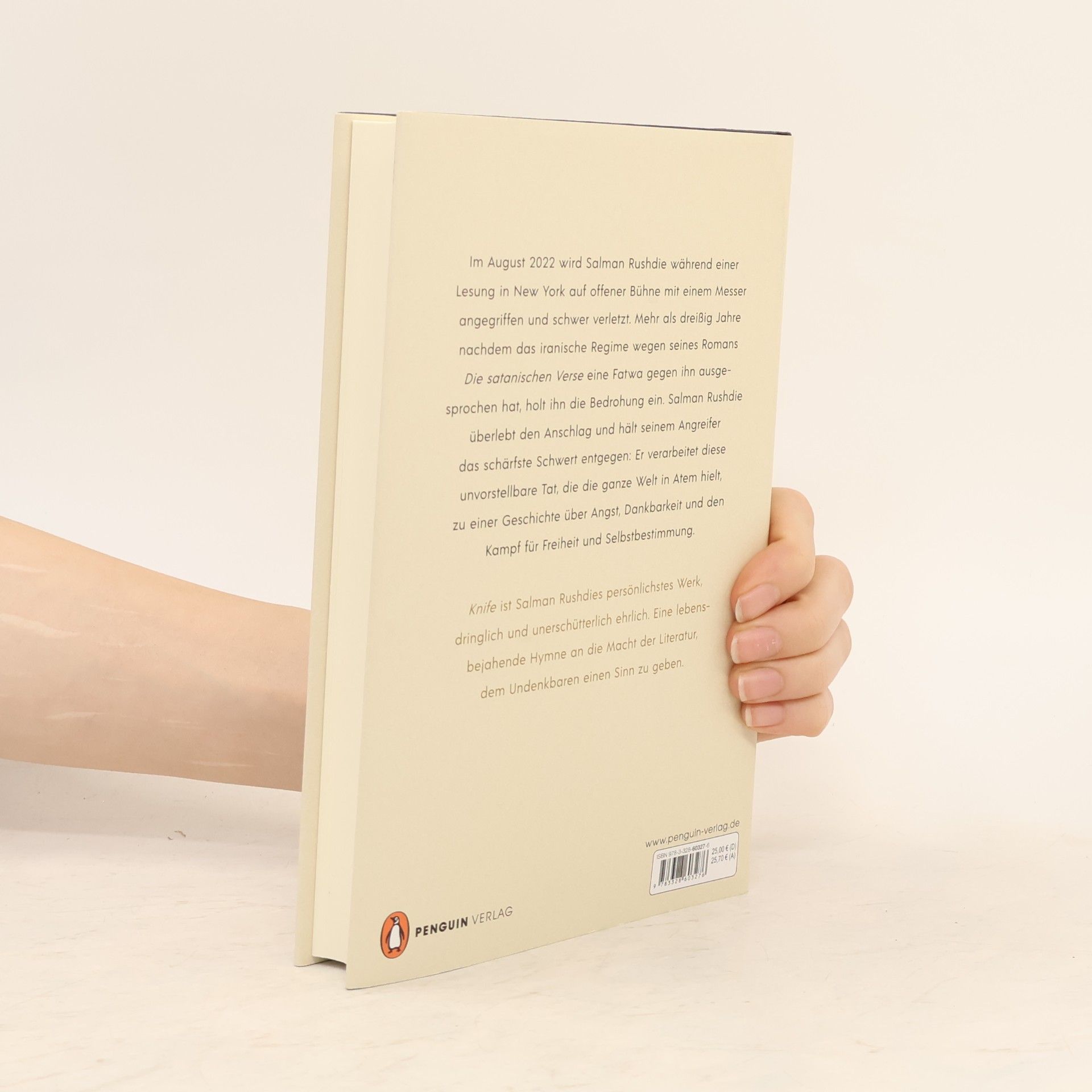 Salman Rushdie Knife