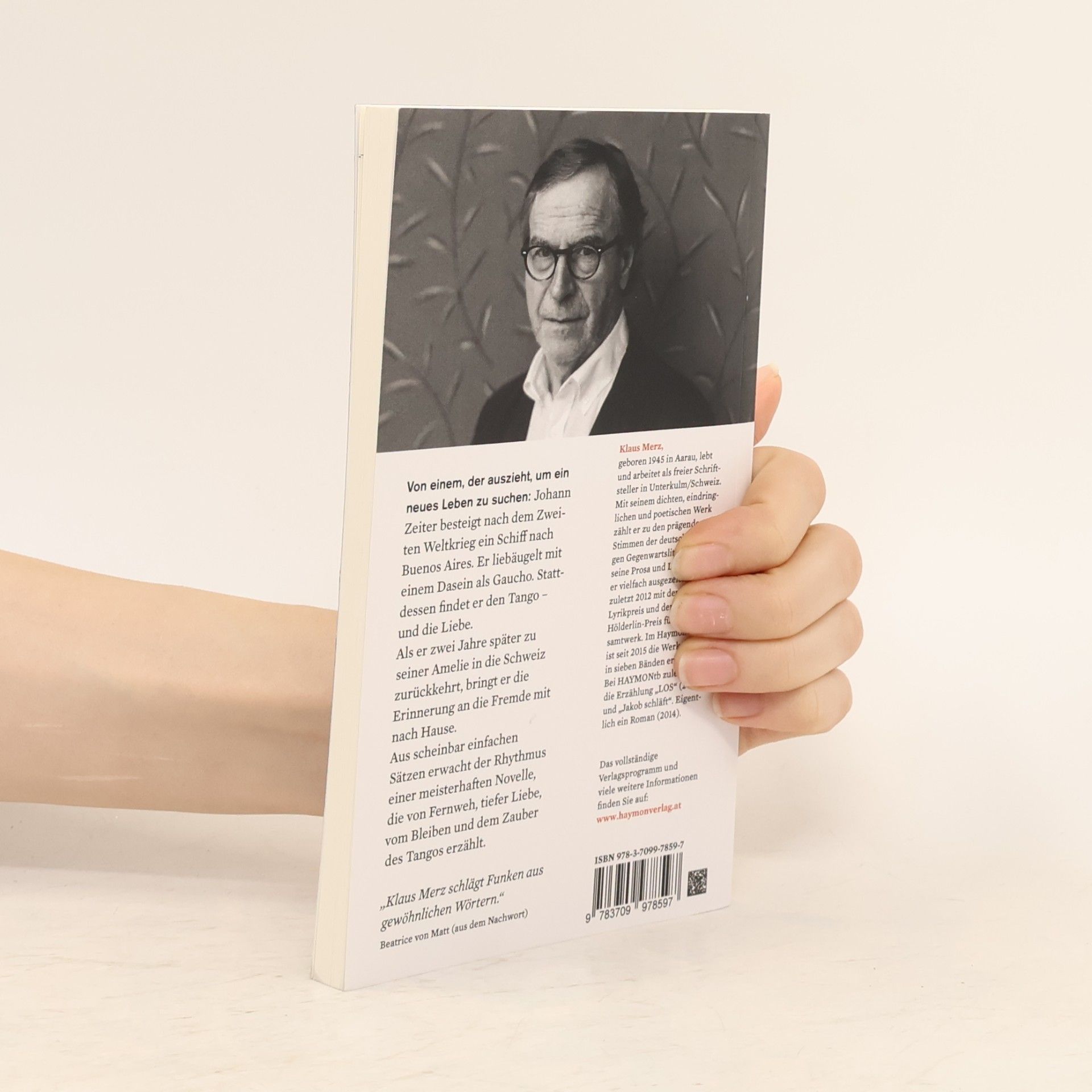 Klaus Merz Haymon Taschenbuch - 217: Der Argentinier