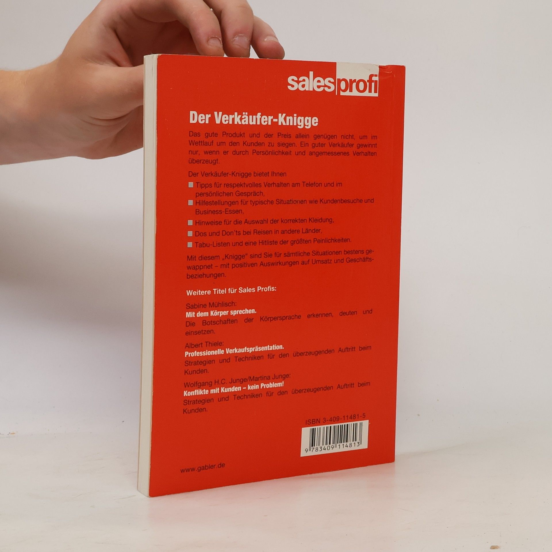 Anne Kuhlmann Der Verkäufer-Knigge