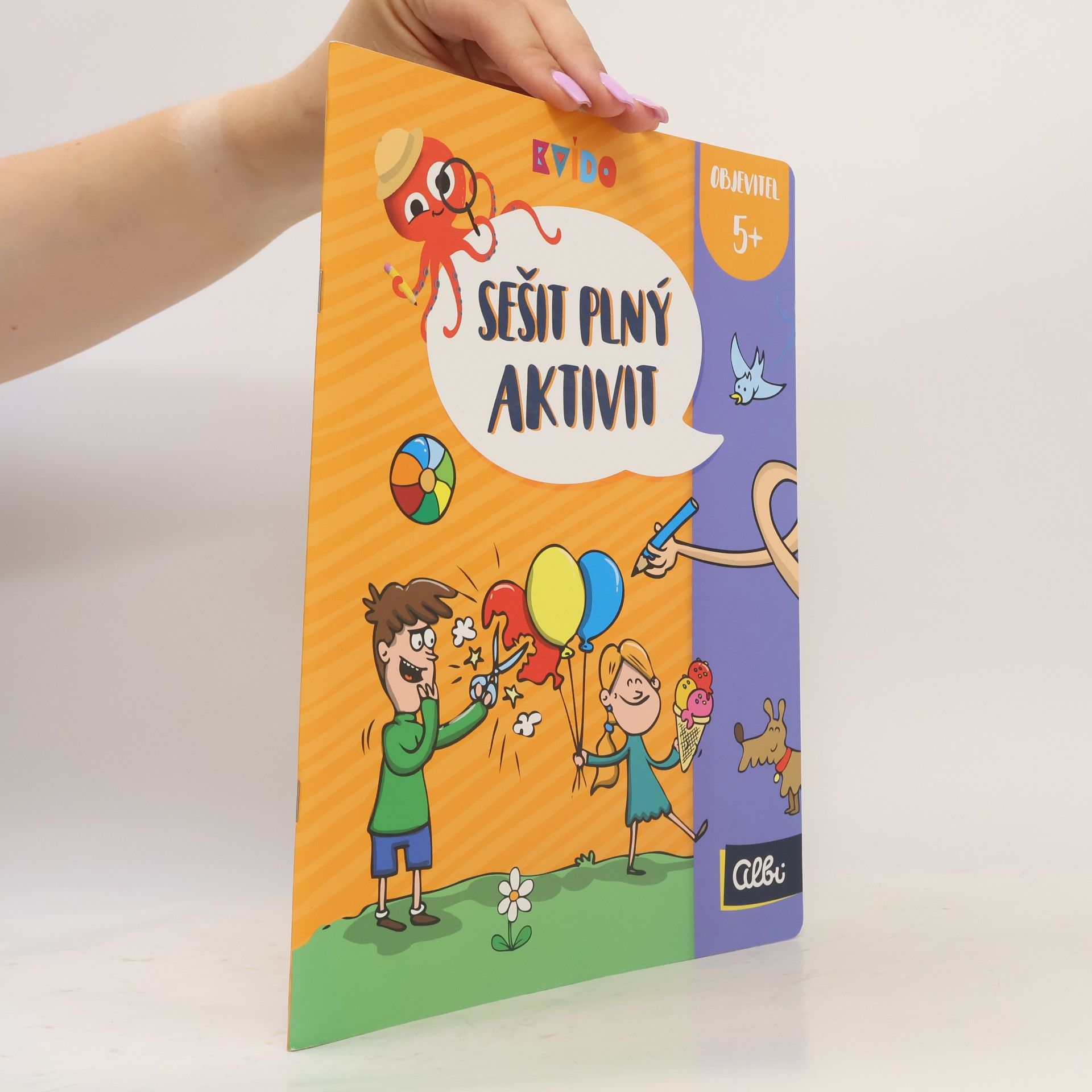 Sešit plný aktivit. Objevitel 5+
