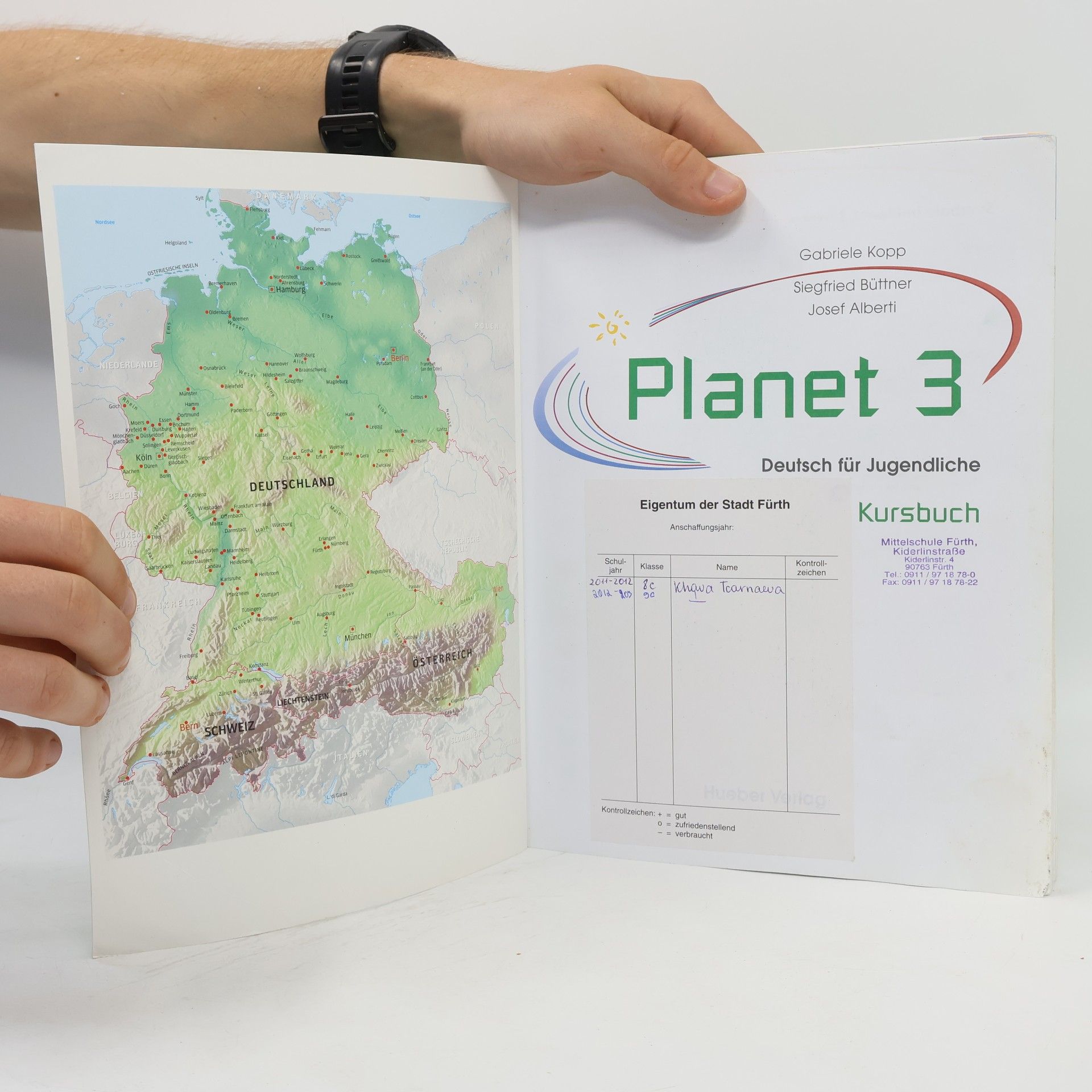 Gabriele Kopp Planet. Kursbuch 3