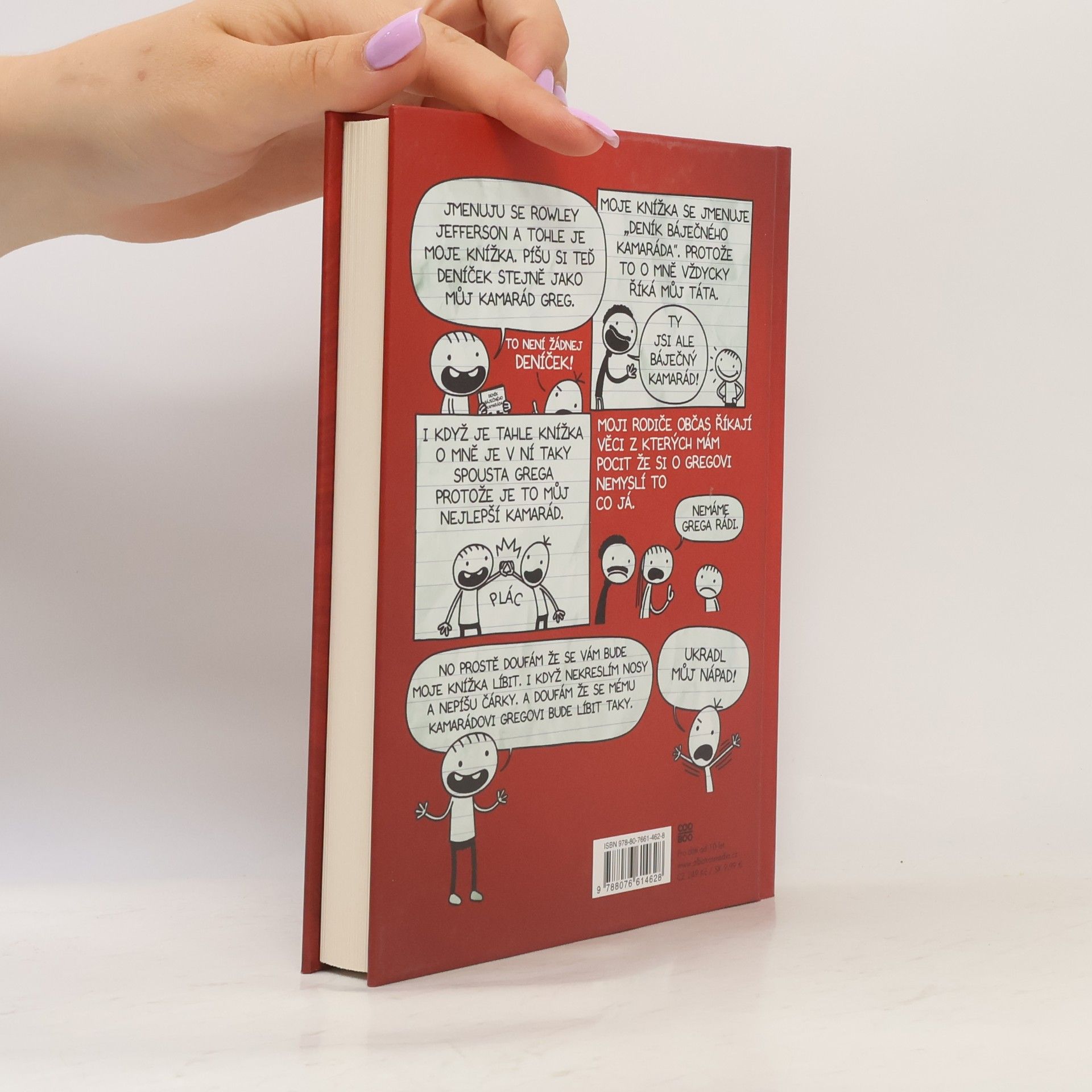 Jeff Kinney Deník báječného kamaráda : píše Rowley Jefferson
