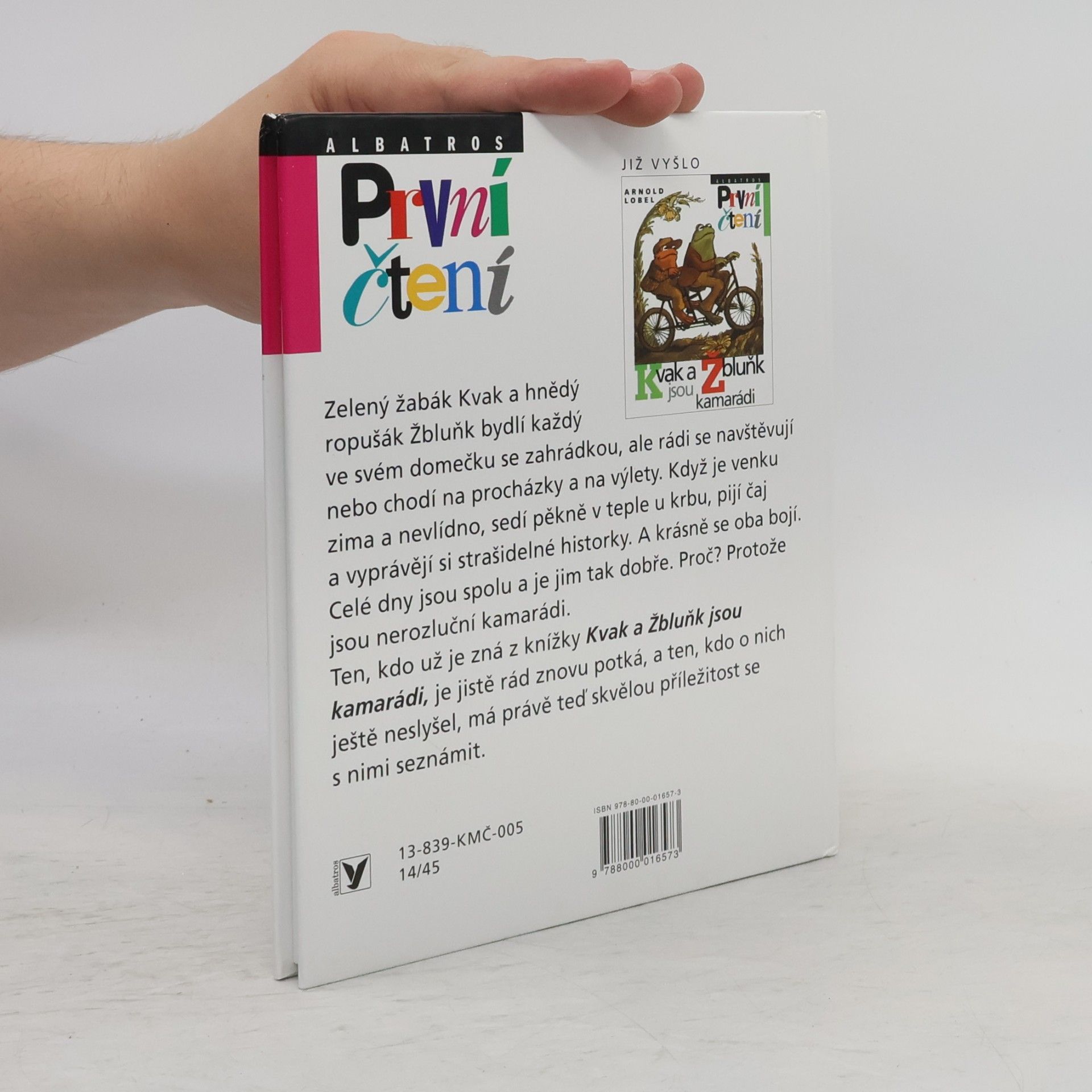 Arnold Lobel Kvak a Žbluňk se bojí rádi