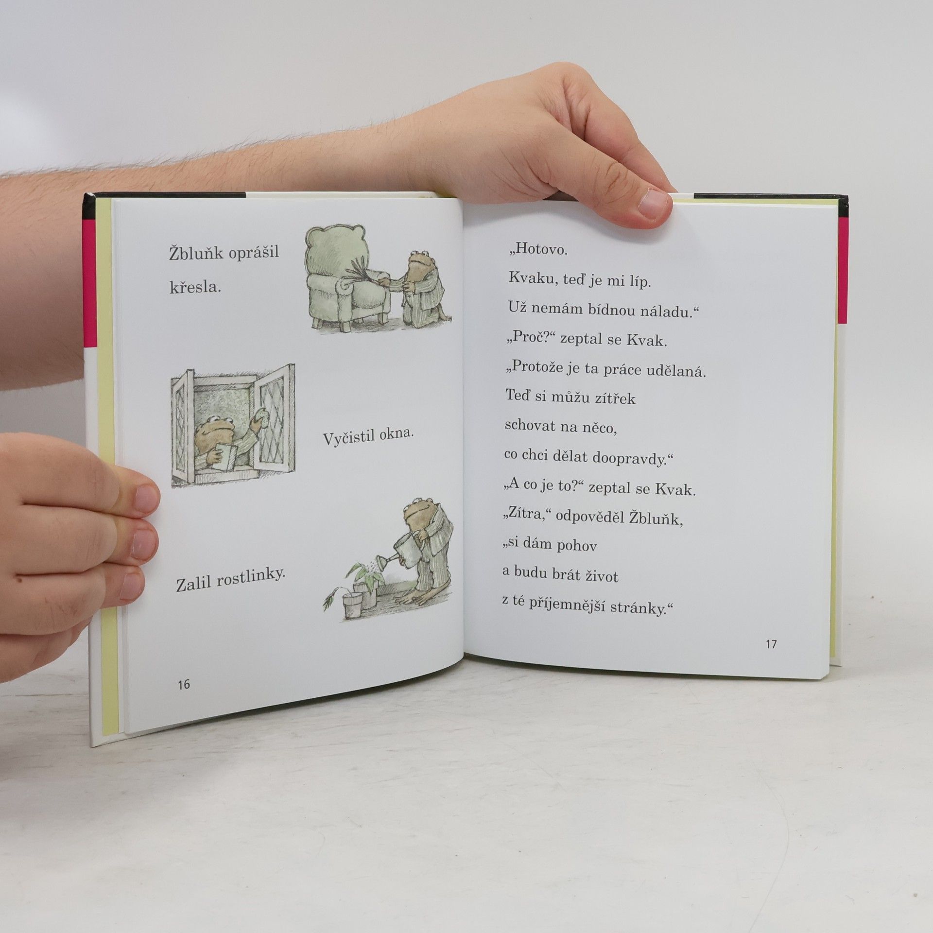 Arnold Lobel Kvak a Žbluňk se bojí rádi