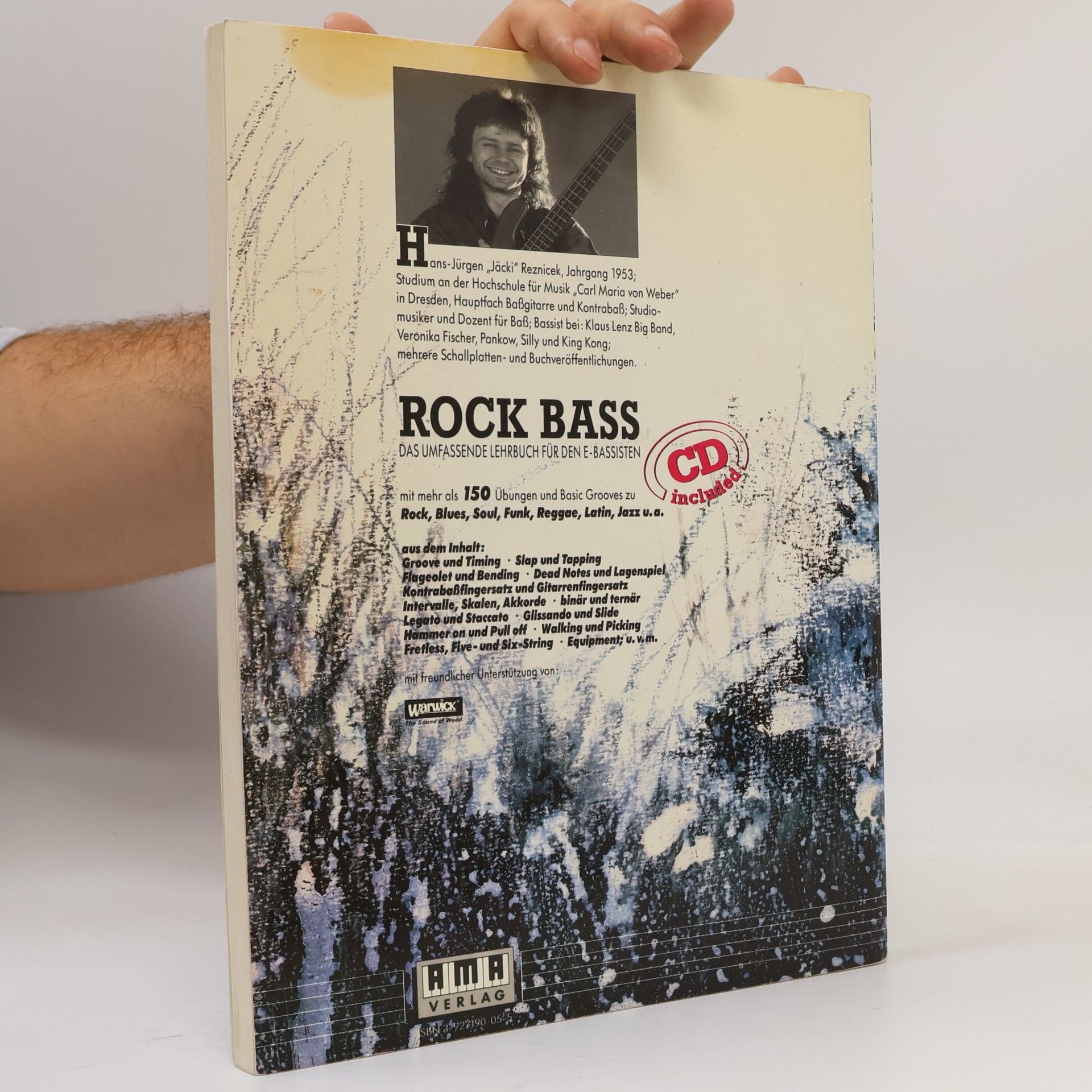 Hans-Jürgen Reznicek Rock Bass. Inkl. CD