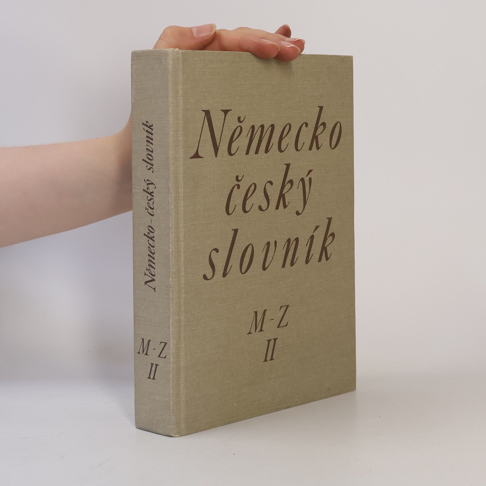 Kolektív autorov Německo-český slovník II M-Z