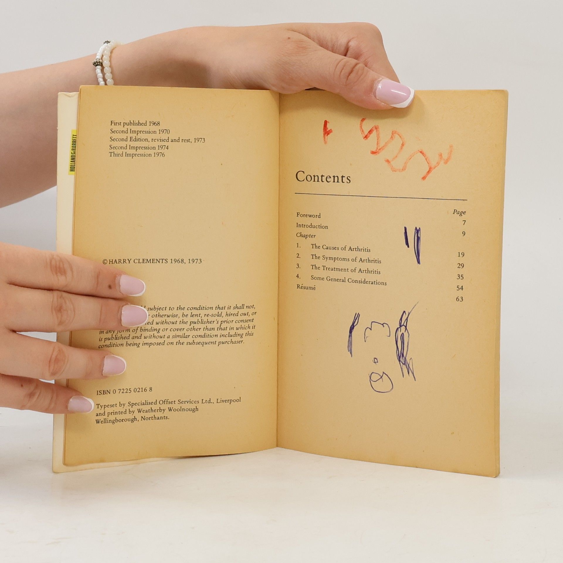 Harry Clements Self Help: Nature Cure for Arthritis