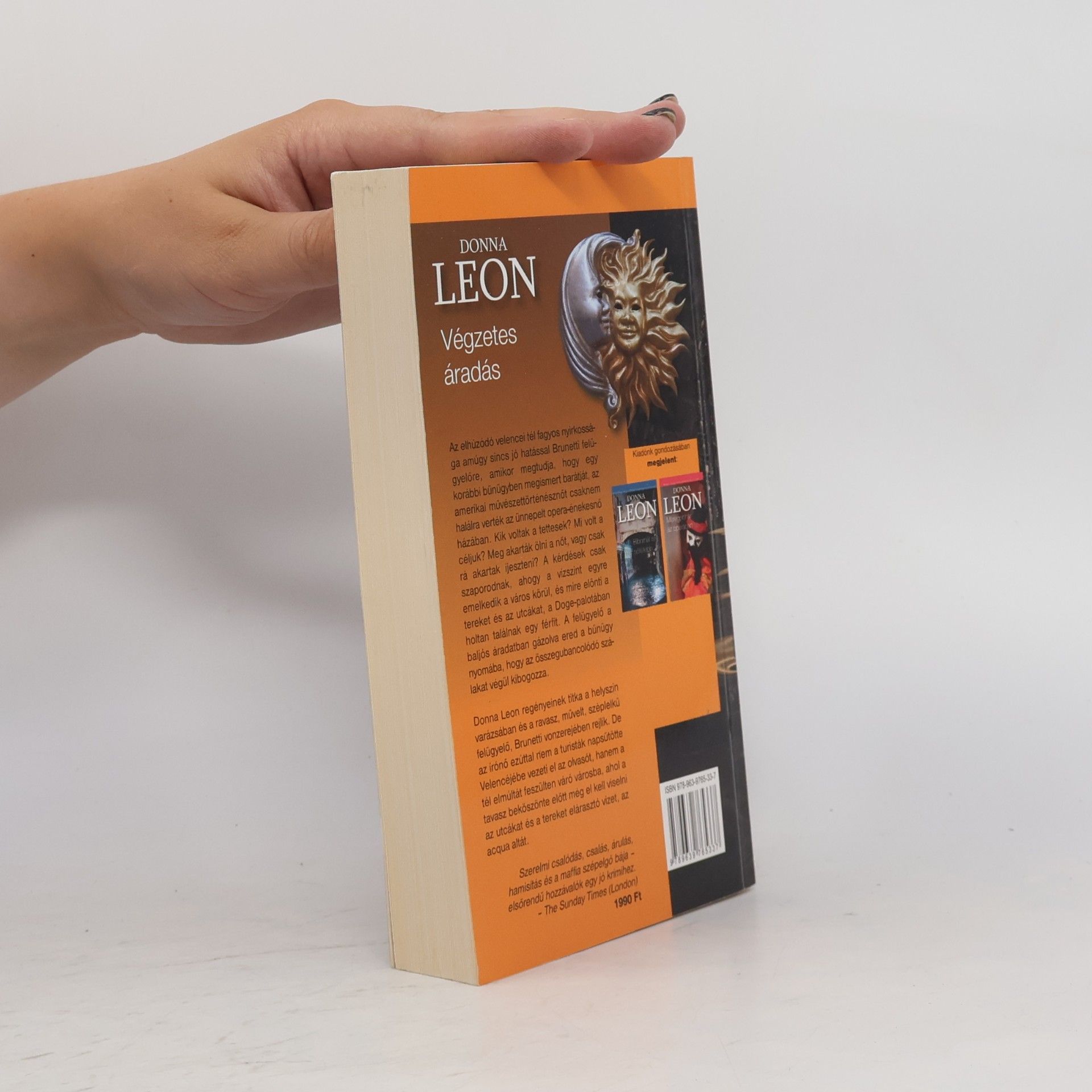 Donna Leon Végzetes áradás