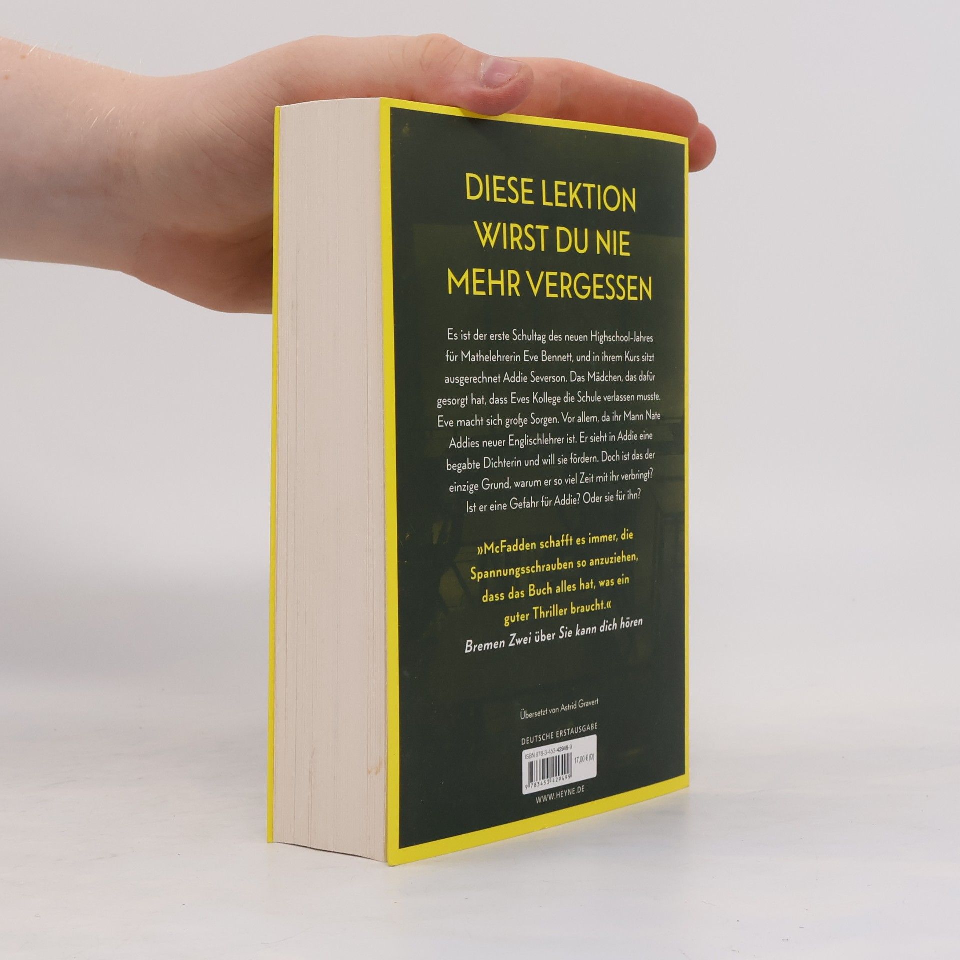 Freida McFadden Der Lehrer – Will er dir helfen oder will er deinen Tod?