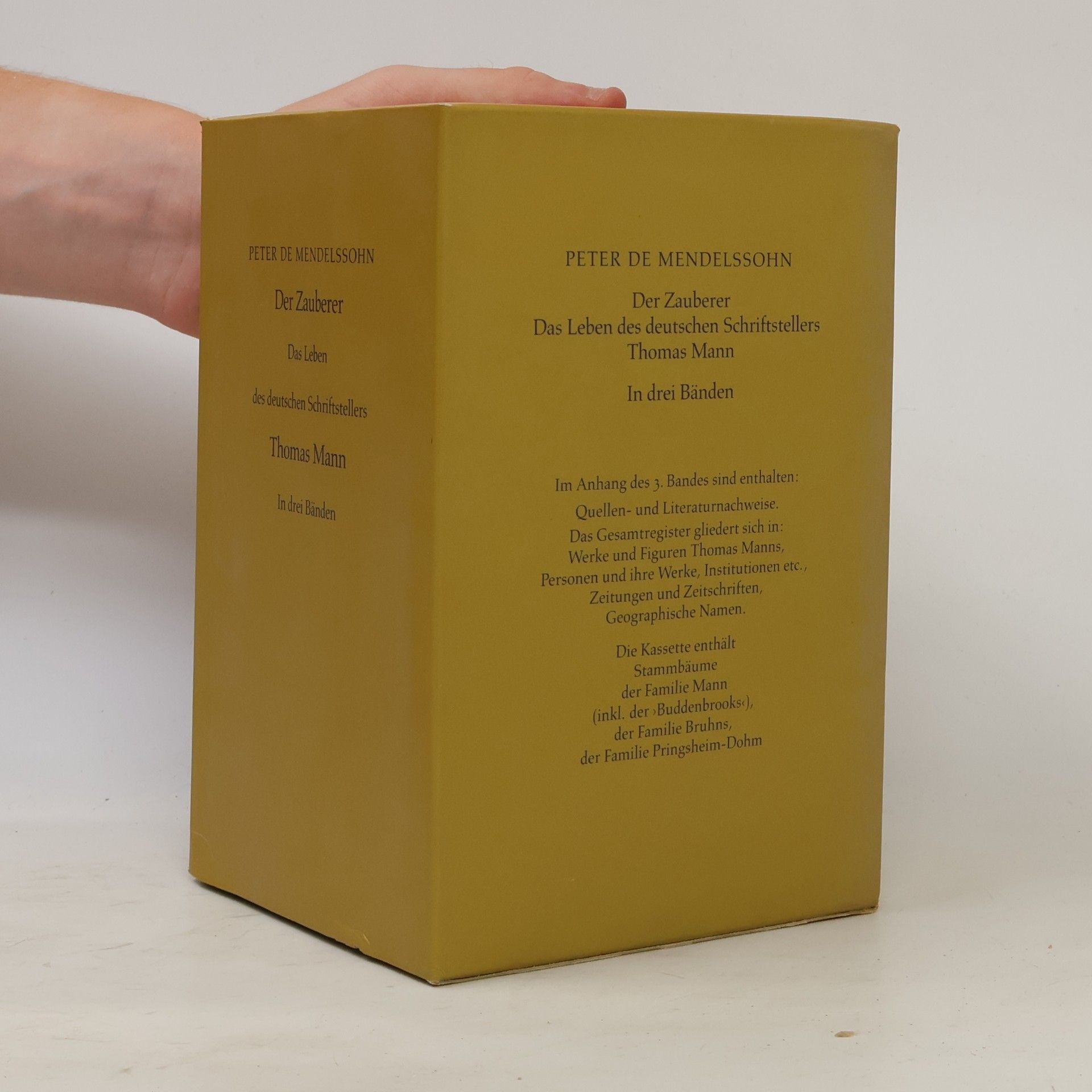 Thomas Mann Der Zauberer 1-3