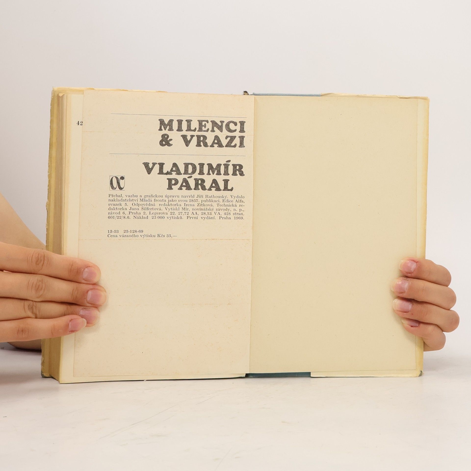 Vladimír Páral Milenci & vrazi