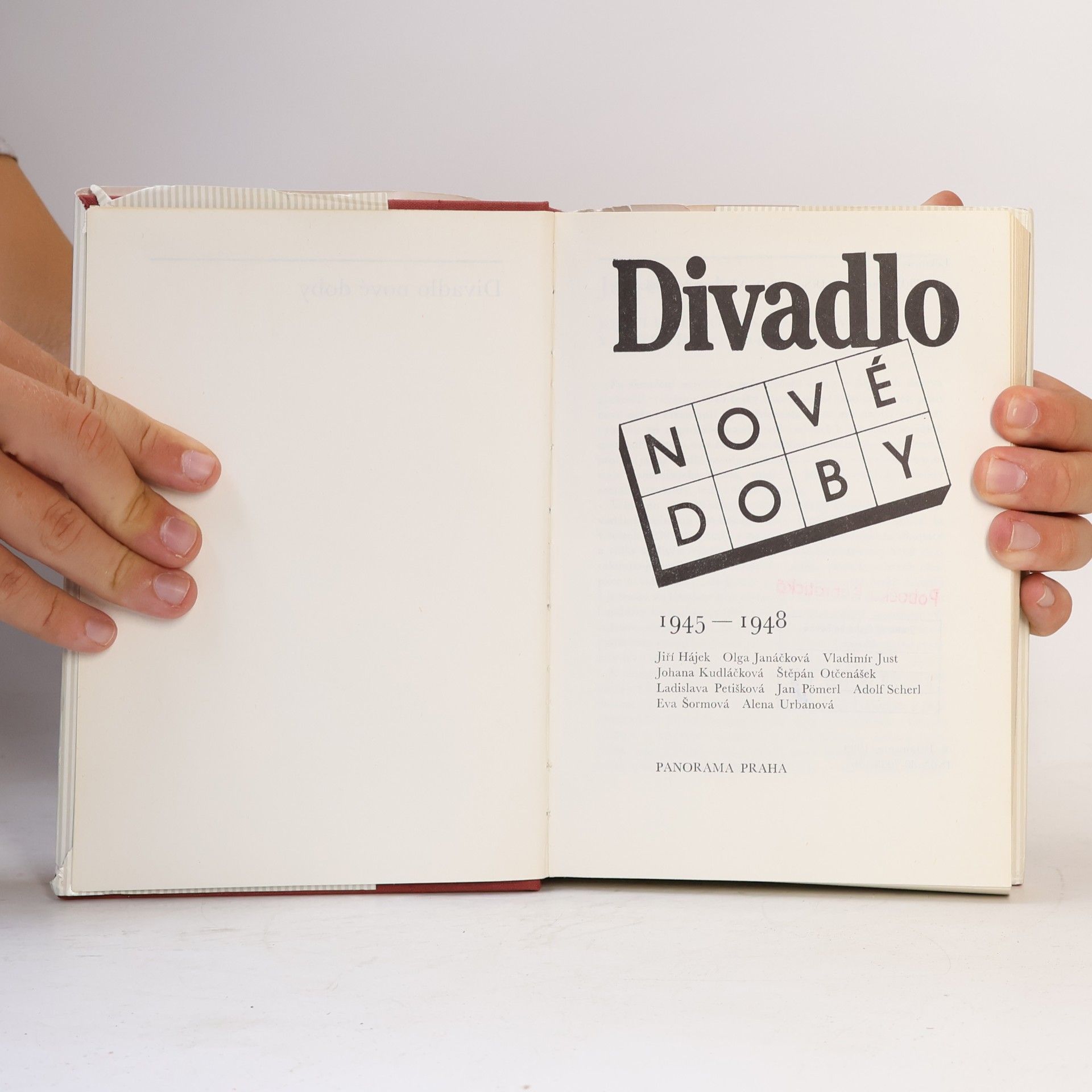 Various authors Divadlo nové doby 1945-1948