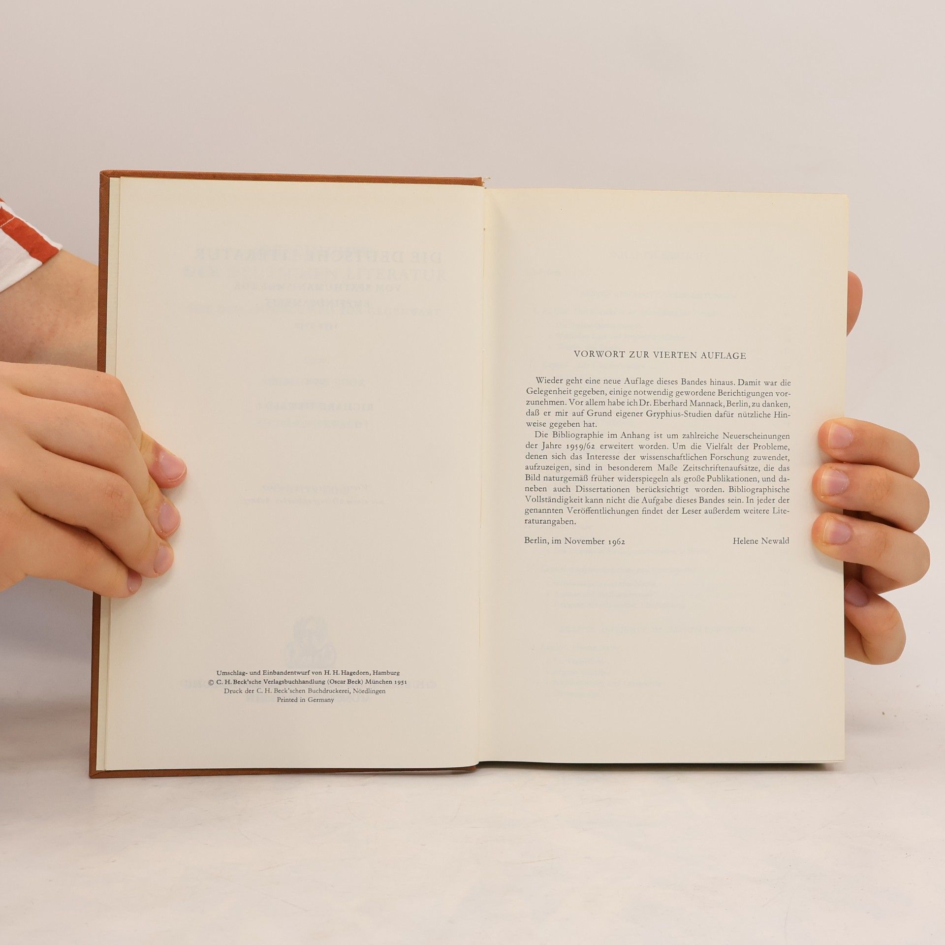 Helmut de Boor Geschichte der Deutschen Literatur