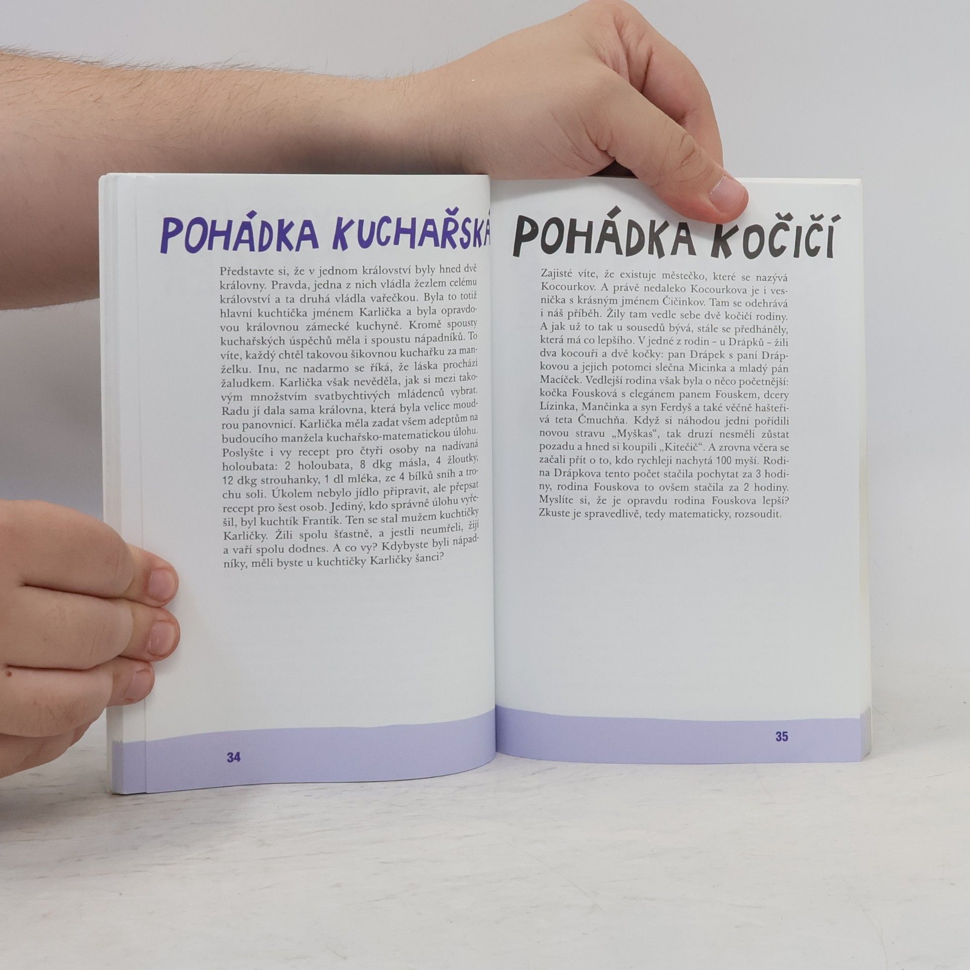 Marek Veselý Bylo nebylo. Matematické pohádky pro 2. stupeň ZŠ.