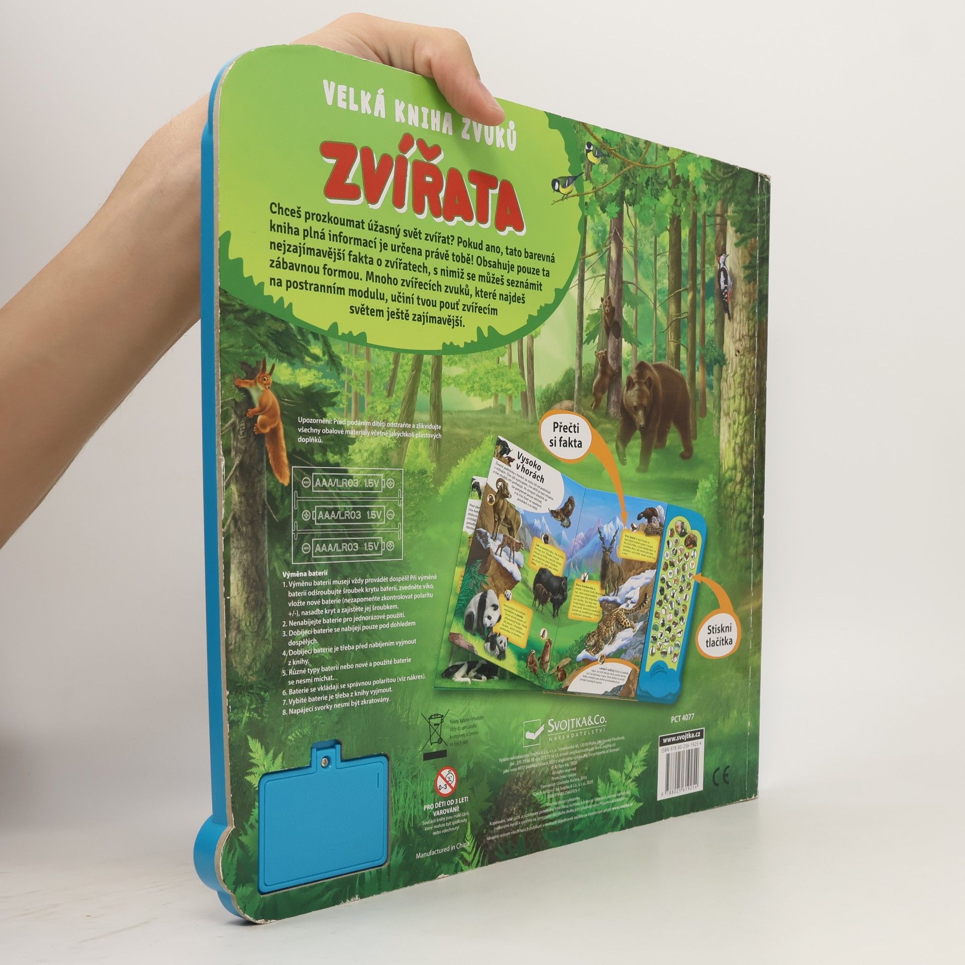 Kolektiv autorů Zvířata - Velká kniha zvuků