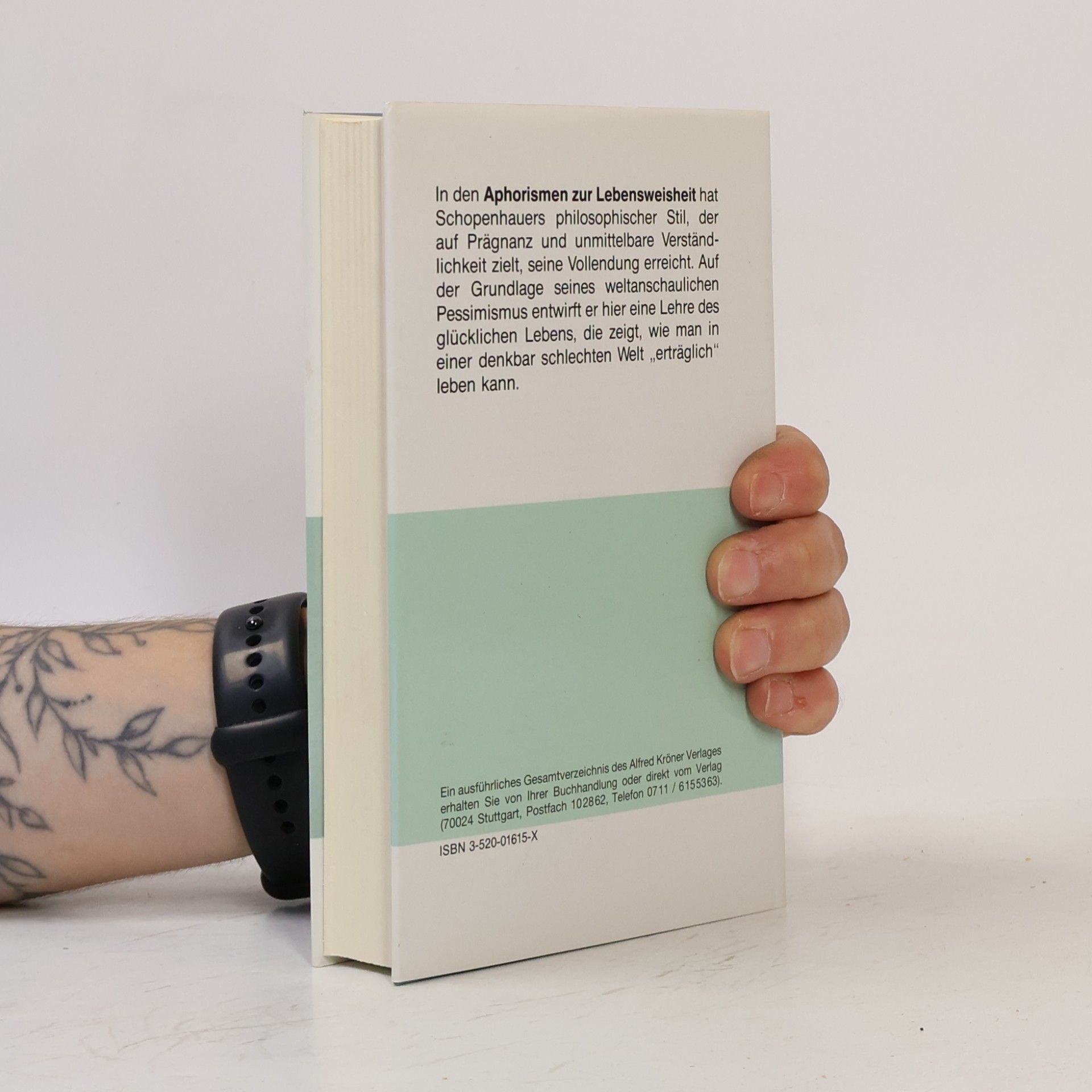 Arthur Schopenhauer Aphorismen zur Lebensweisheit